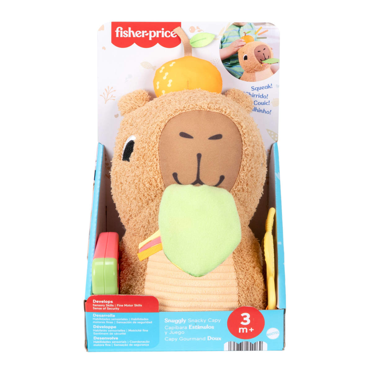 Juguete FISHER-PRICE Baby Capibara Est&iacute;mulos y Juego image number null