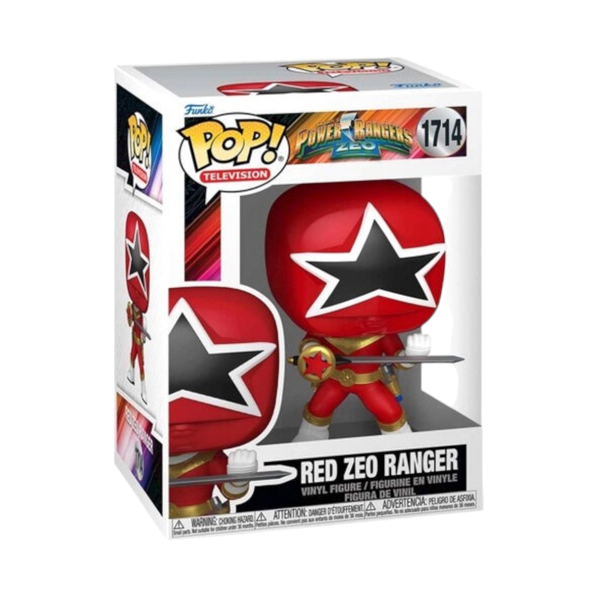 Pop Tv Power Rangers Zeo Red Ranger image number null