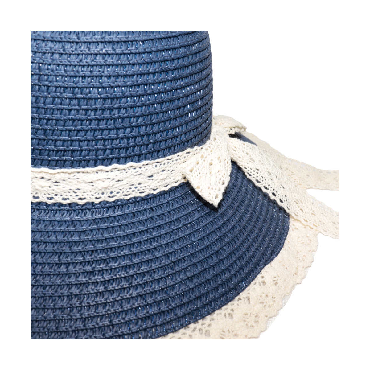 Sombrero De Playa Con mo&ntilde;o De Encaje C Phi By Philosophy Jr image number null