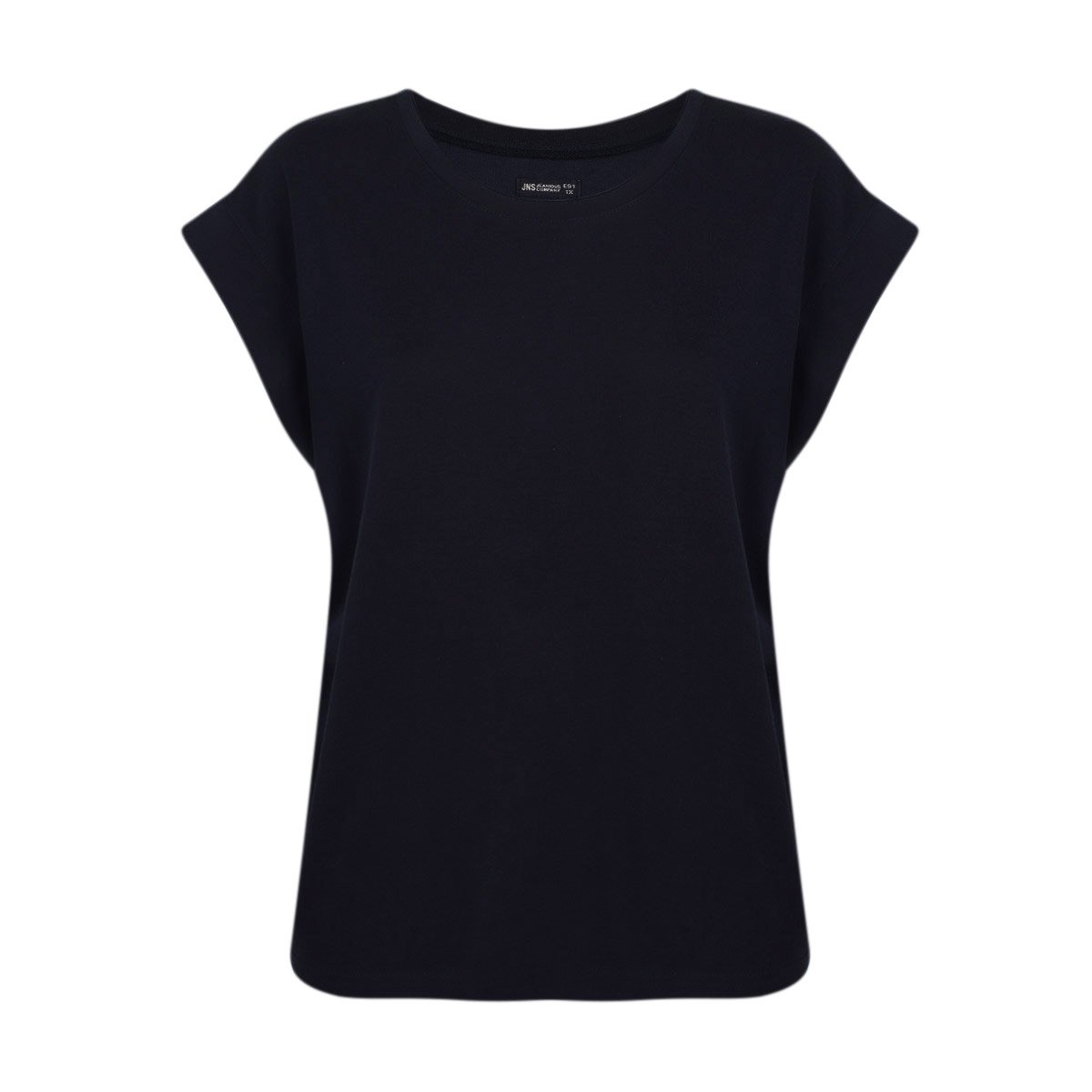 Playera Sin Manga Resorte En Costado Jeanious Para Mujer Curvy image number null