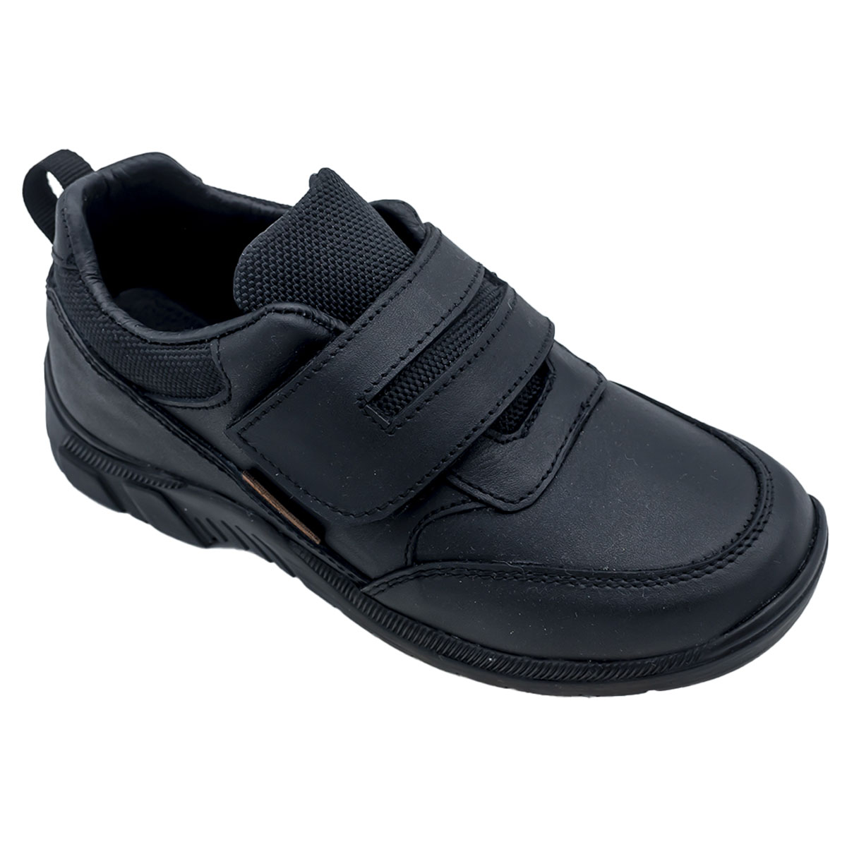 Zapato Escolar con Velcro 15-17 Negro para Ni&ntilde;o FERRIONI image number null