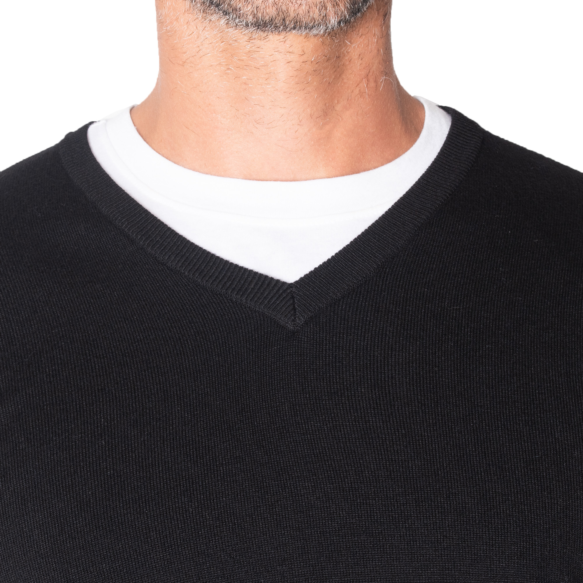 Su&eacute;ter Regular Fit Cuelllo V Generra para Hombre image number null