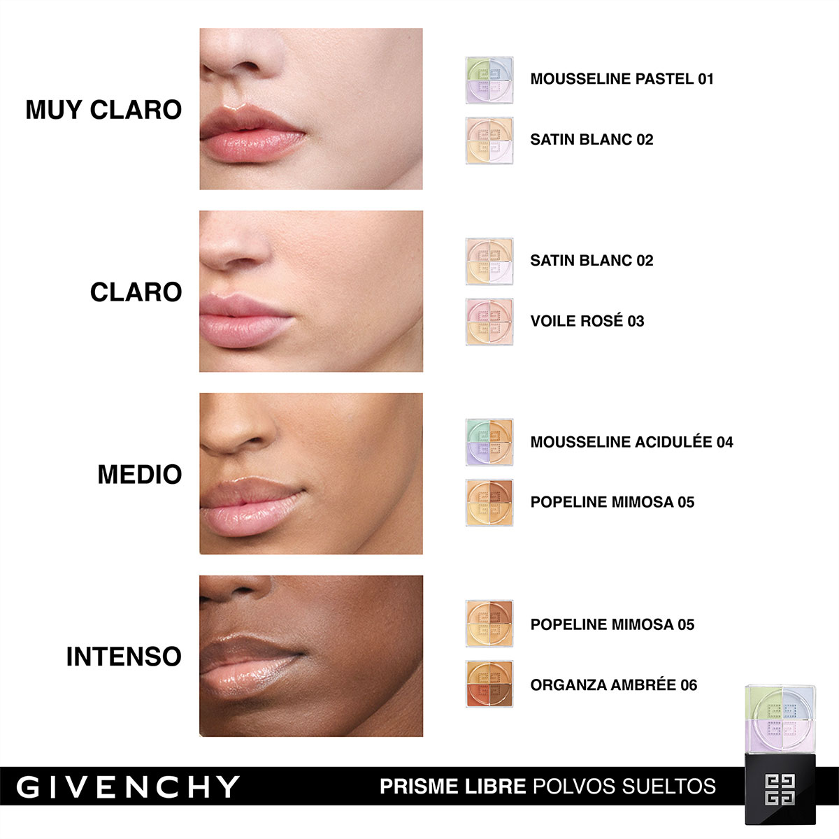 Polvos Ultrafinos Prisme Libre Loose Powder Formato Mini Givenchy image number null