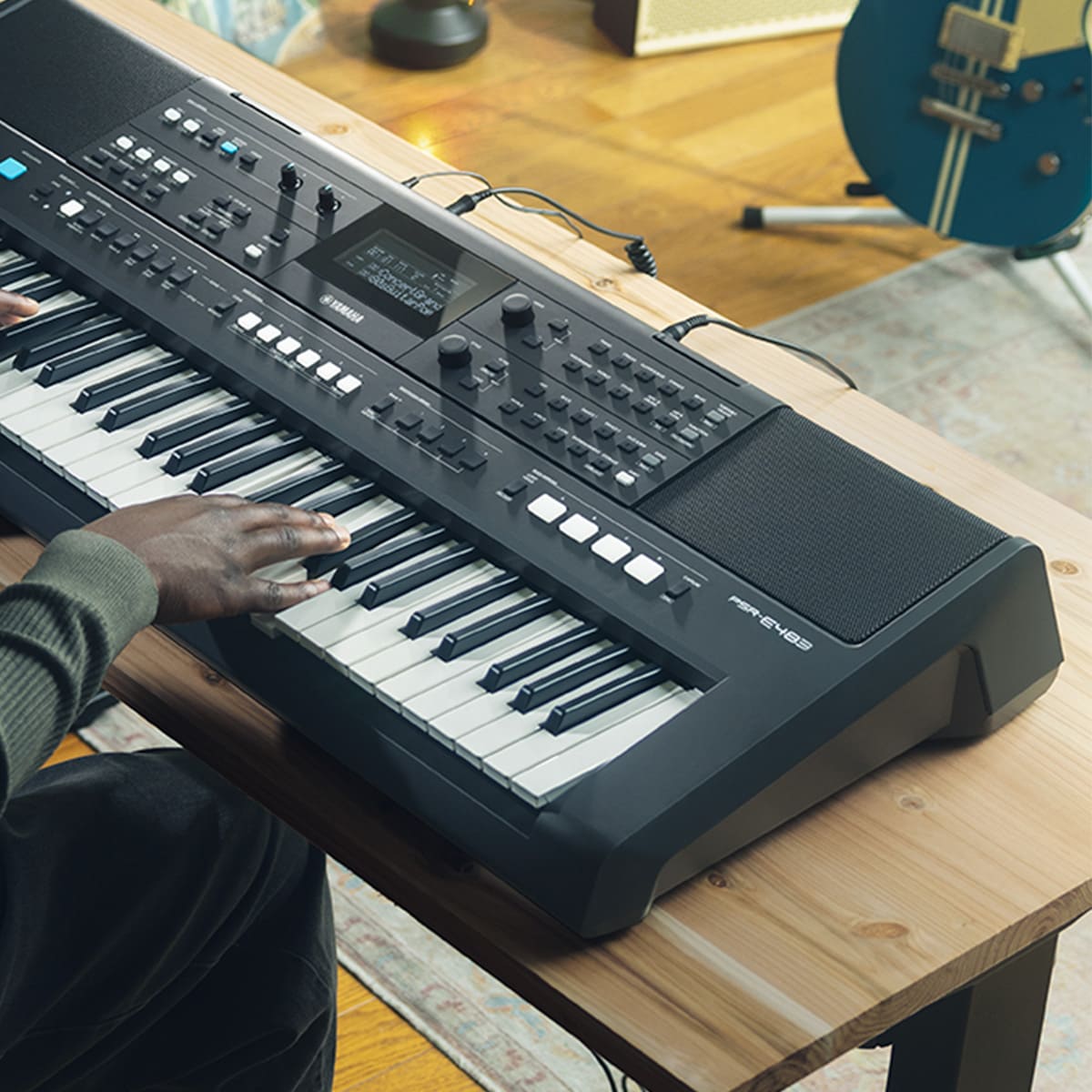 Teclado Digital Yamaha Psr E483 image number null