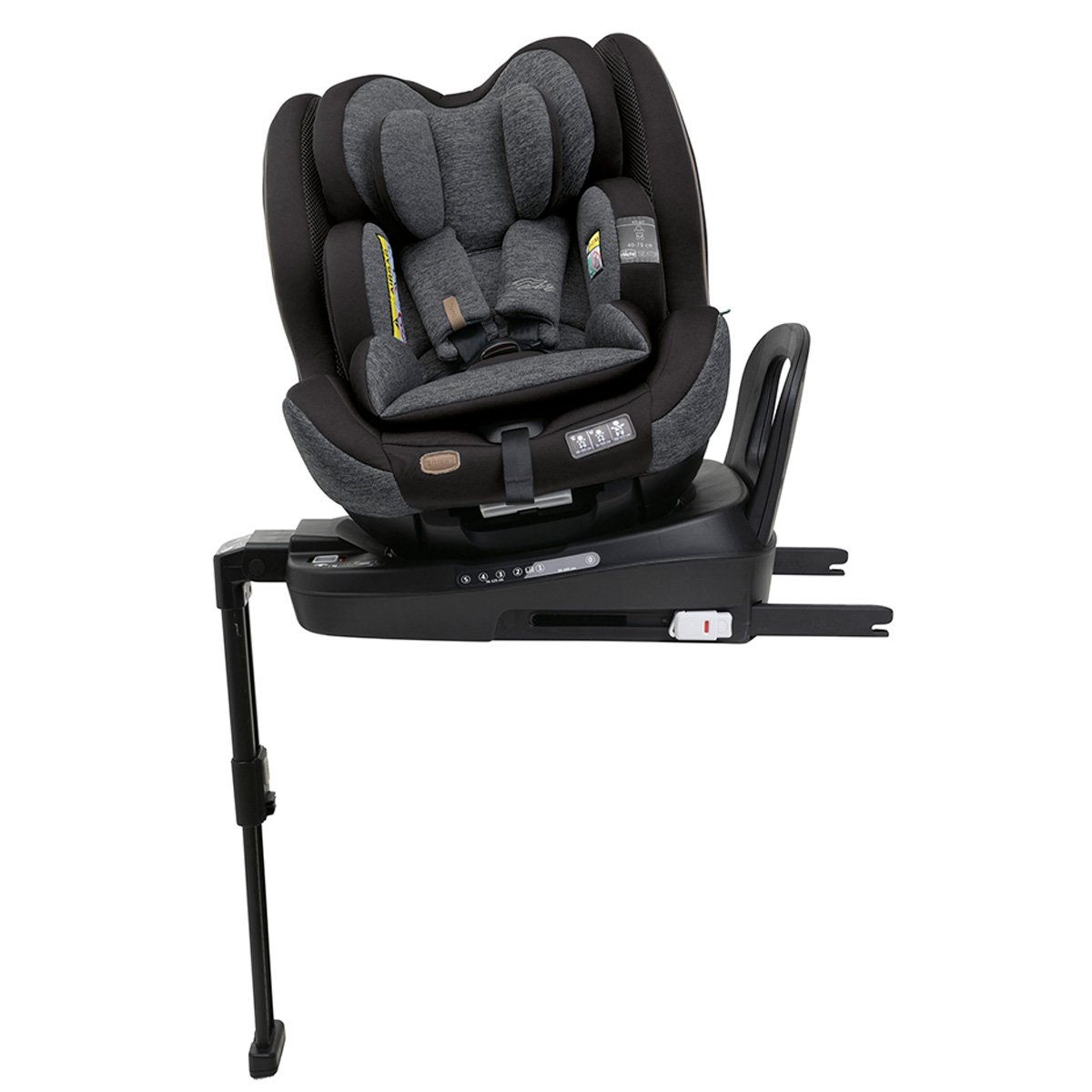 Autosiento Seat3Fit Negro Melange Chicco image number null