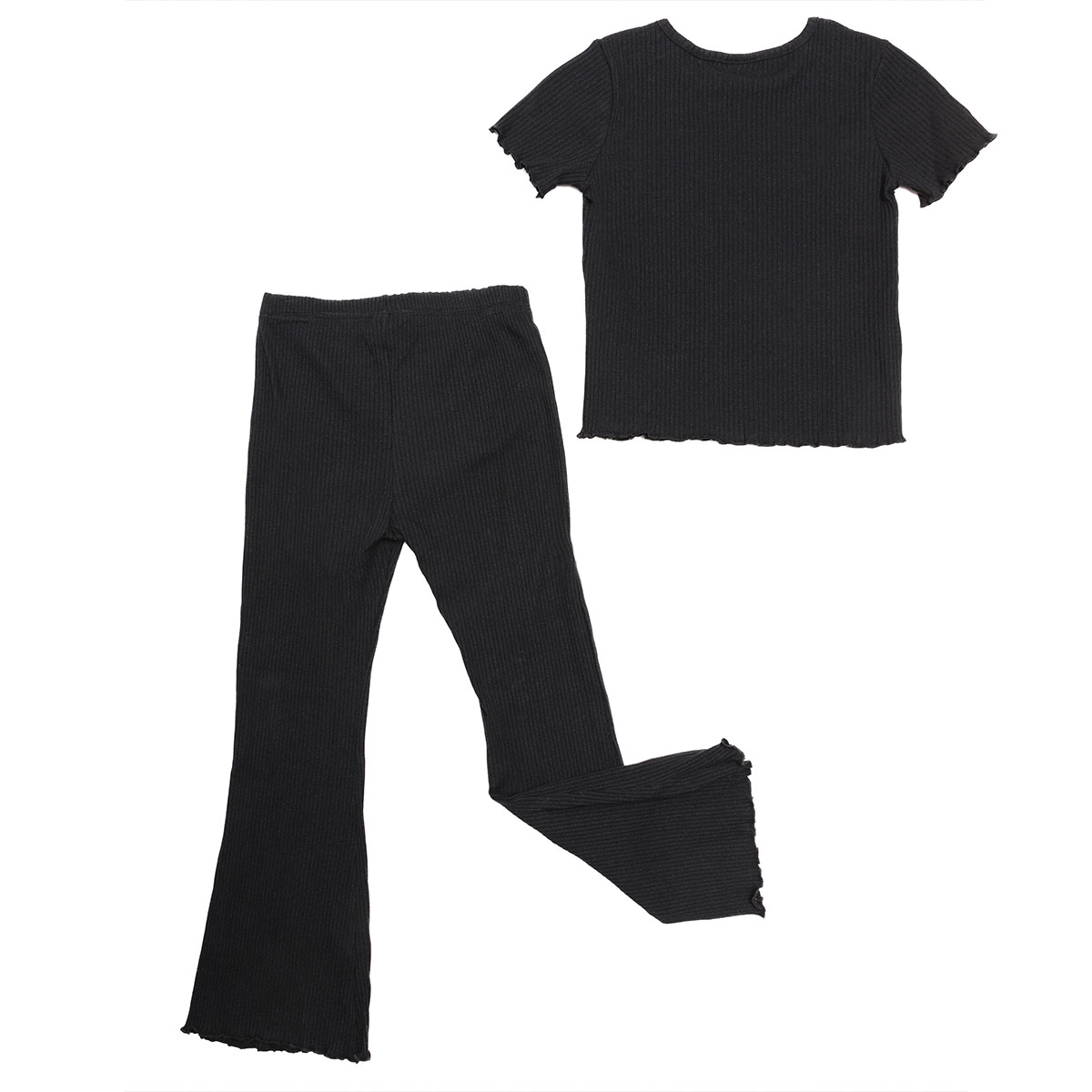 Conjunto de Playera Manga Corta con Leggins Acampanado con Dise&ntilde;o Snoopy para Ni&ntilde;a image number null