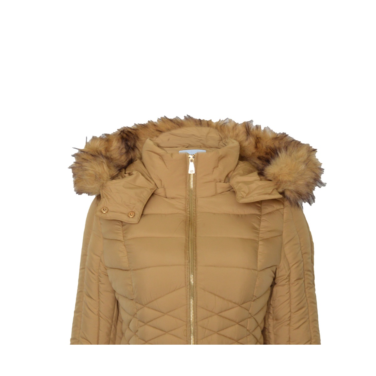 Chamarra Capucha Con Pelo Philosophy Jr Petite Para Mujer Petite image number null