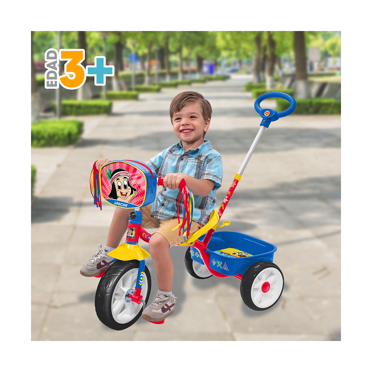 Triciclo Deluxe Apache Flying Wheel image number null