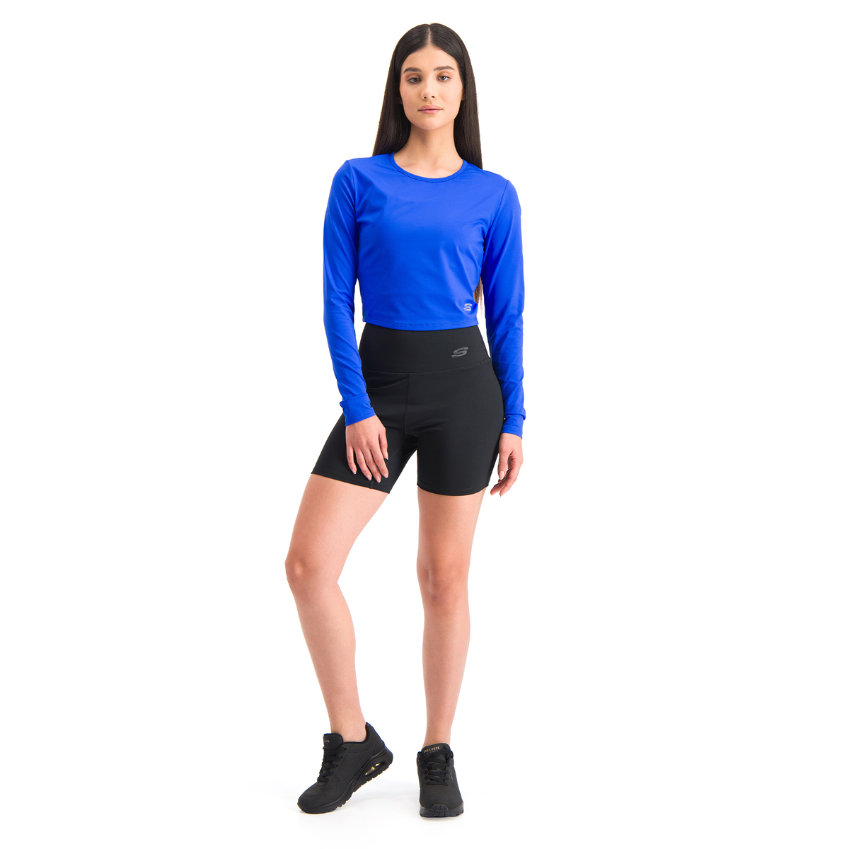 Playera para Training Skechers Manga Larga para Mujer image number null