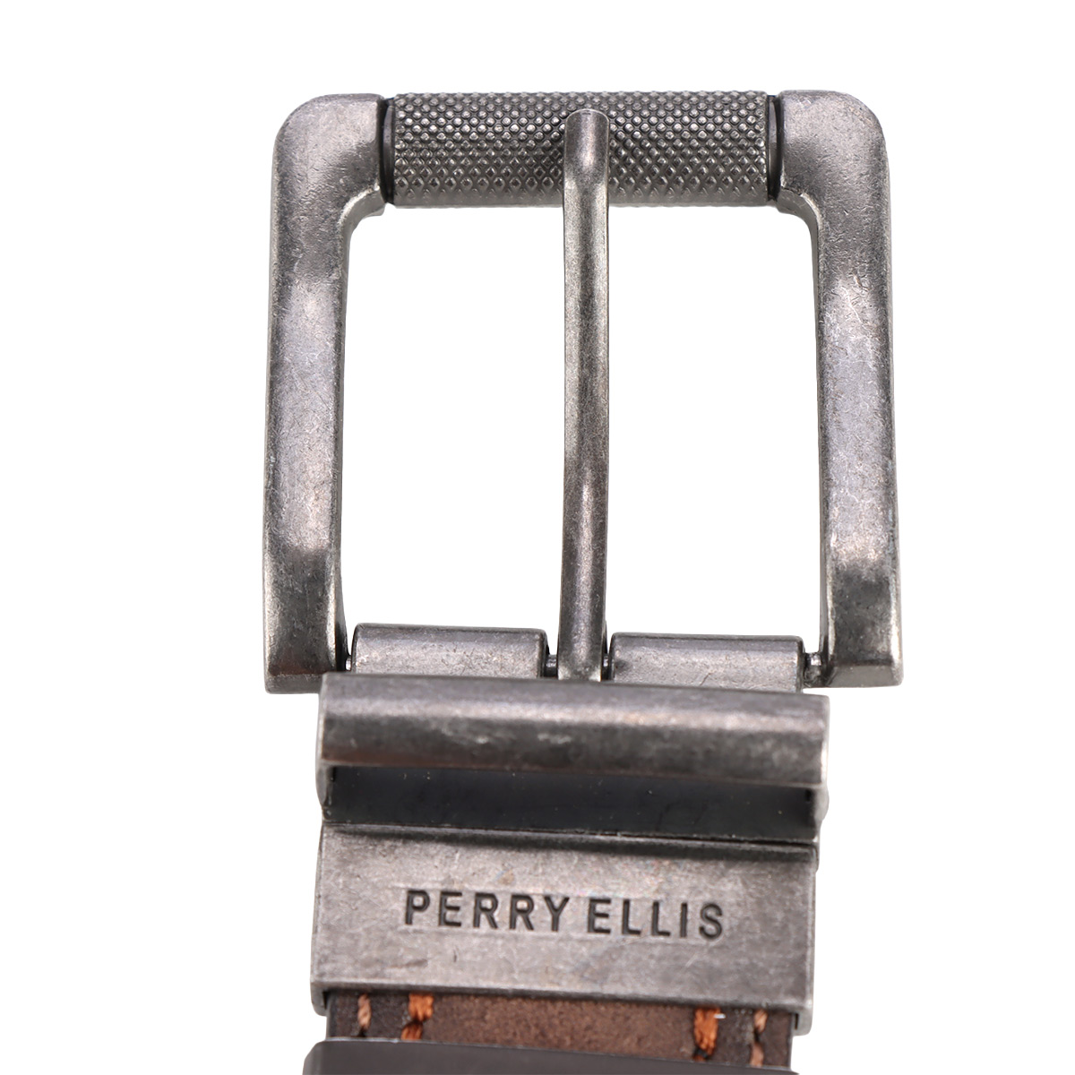 Cintur&oacute;n Reversible Hombre Perry Ellis Sport Negro Caf&eacute; image number null