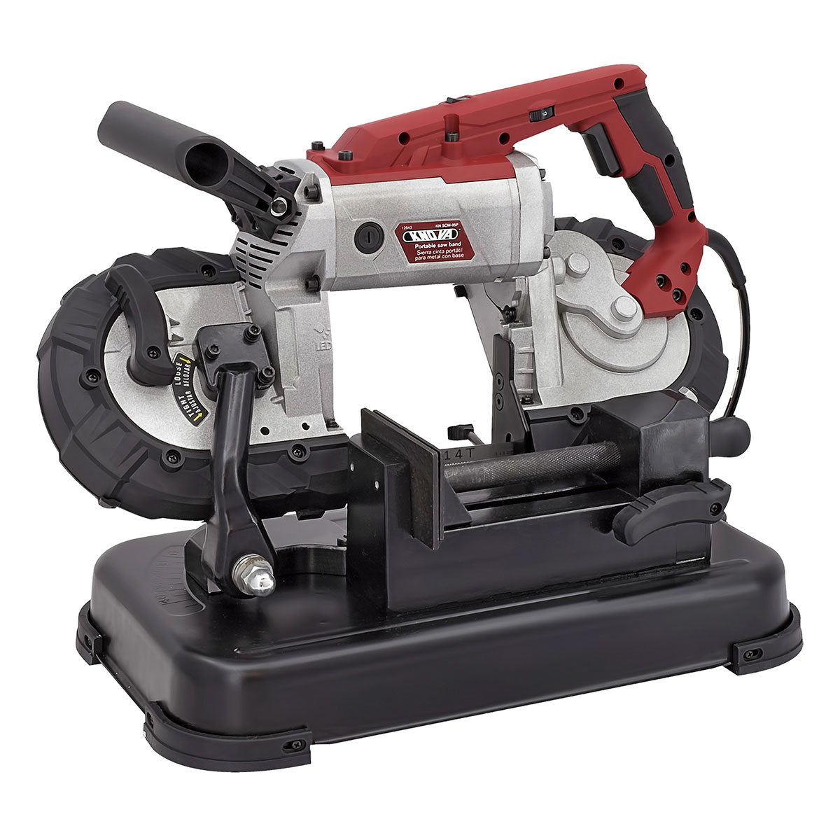 Sierra Cinta Port&aacute;til Para Metal Con Base Knova image number null