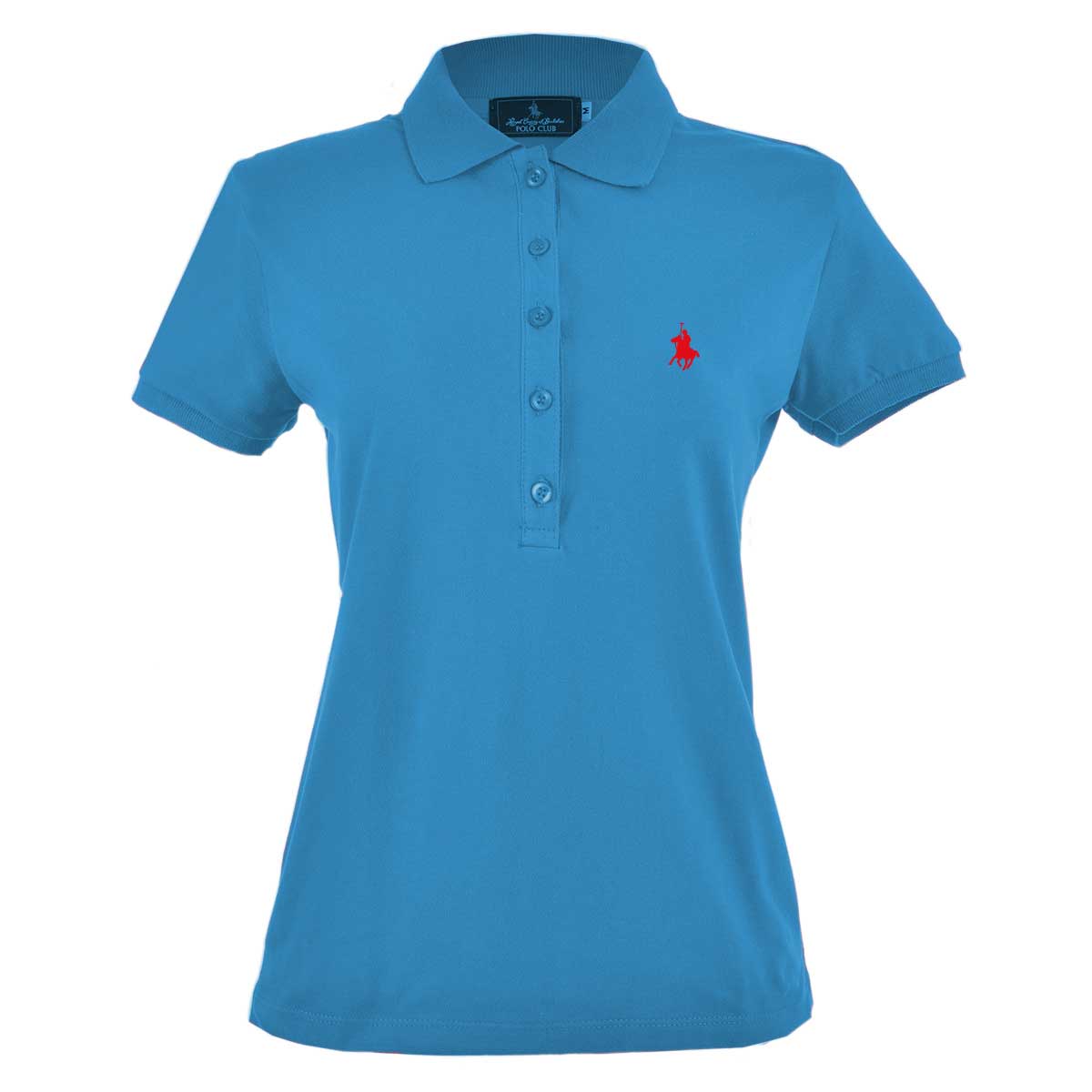 Playera Cuello Polo para Mujer Petite Royal Polo Club image number null