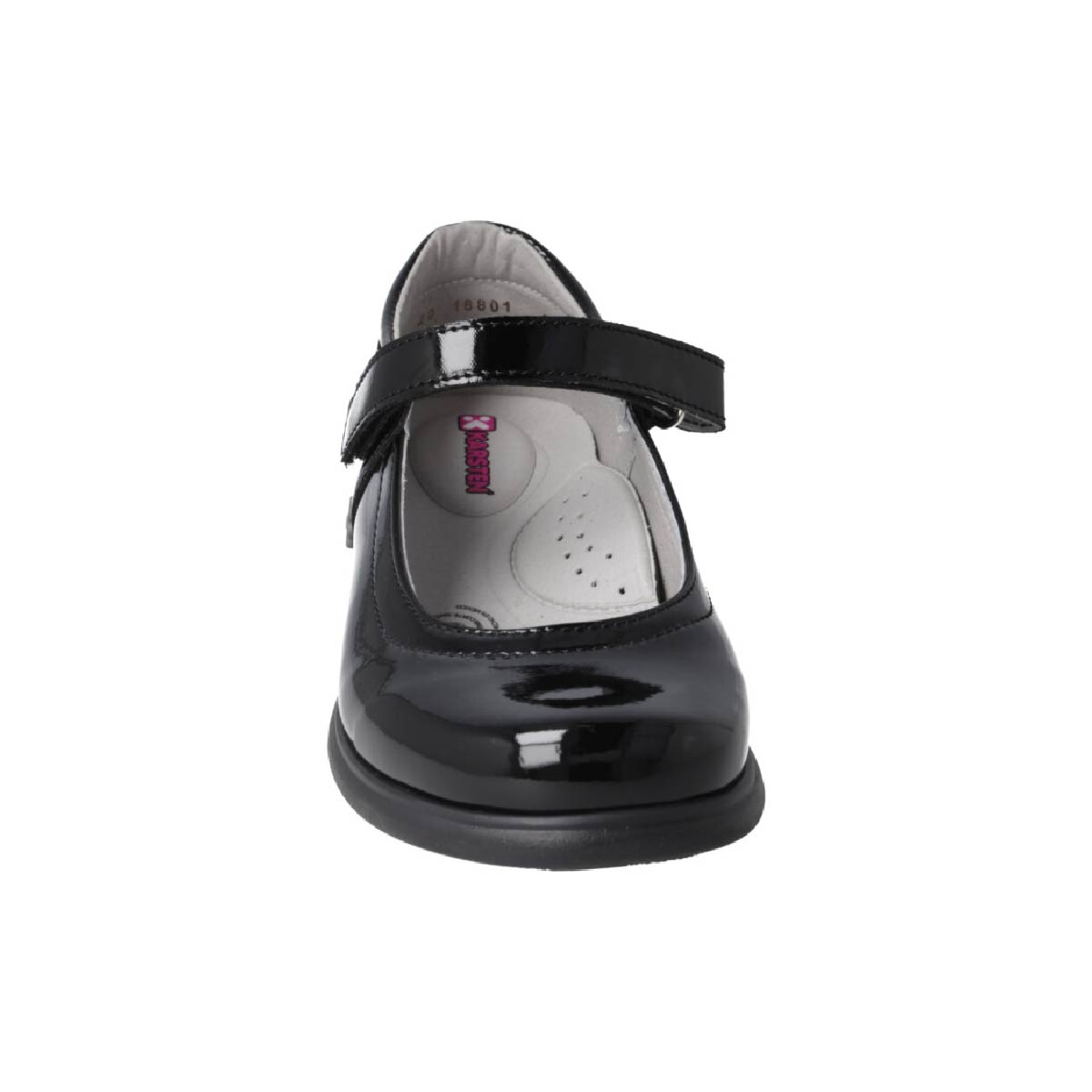 Zapato Escolar Karsten de Charol 22-24 Color Negro image number null
