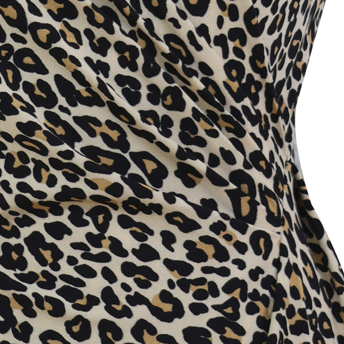 Blusa cruzada estampado de leopardo para Mujer Petite JUST BY BASEL image number null