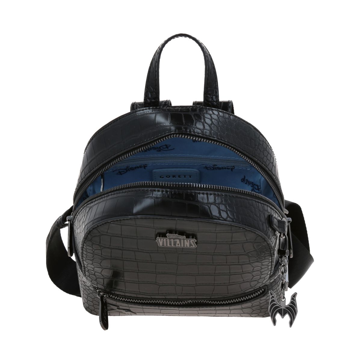 Mochila Backpack Negro Villanas By Gorett image number null