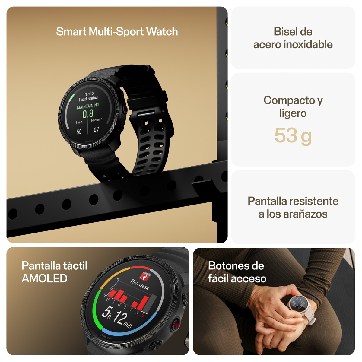 Reloj Deportivo Polar Vantage M3 image number null