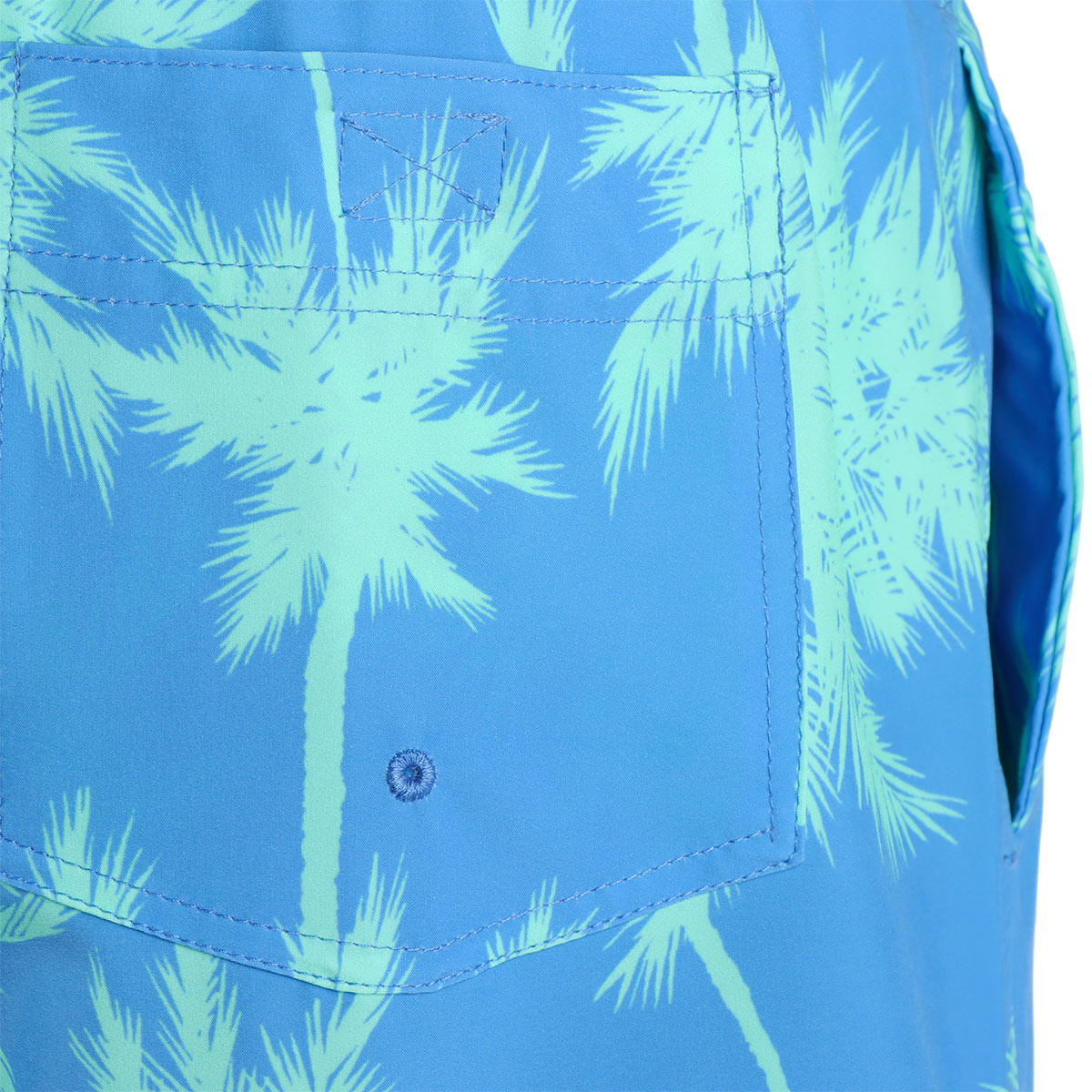 Traje de Ba&ntilde;o Estampado Palmeras Playero Jeanious Hombre image number null