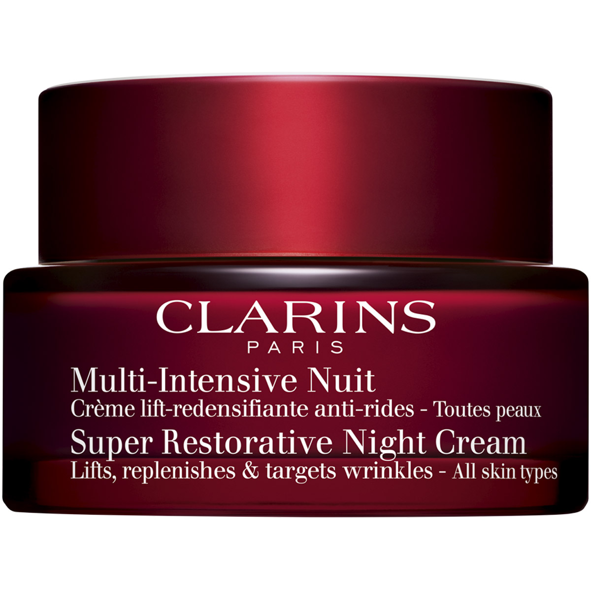 Tratamiento Redinsificante S&uacute;per Restorative Crema Noche 50ml CLARINS image number null