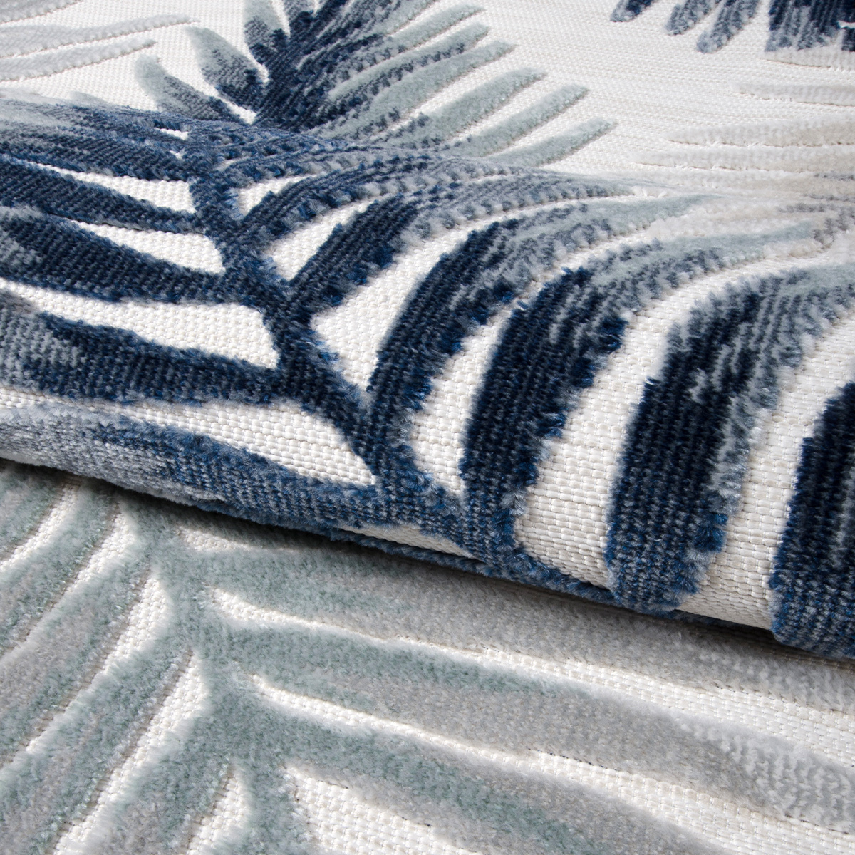 &nbsp;Tapete Abadi Floresta 2.90X1.92 Azul/Gris image number null