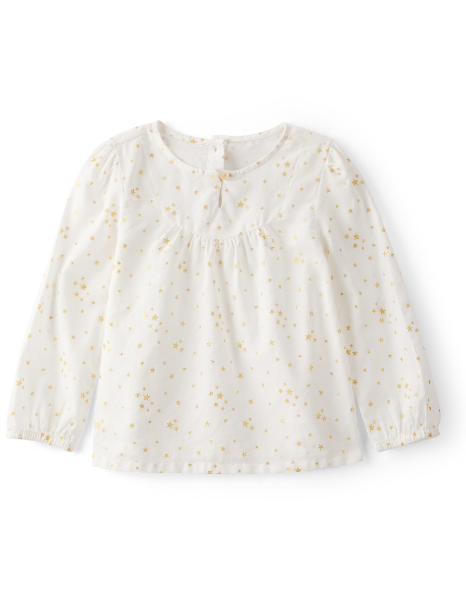 Blusa Manga Larga Oshkosh Estampado Estrellas para Ni&ntilde;a image number null