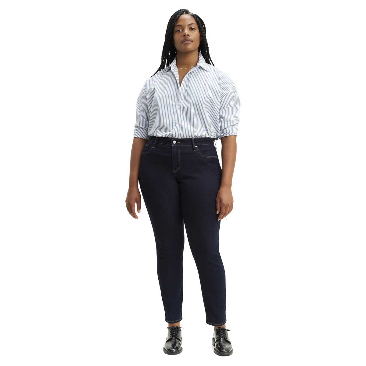 Jeans Tubo Levi's 311 Cintura Media Para Mujer Curvy image number null