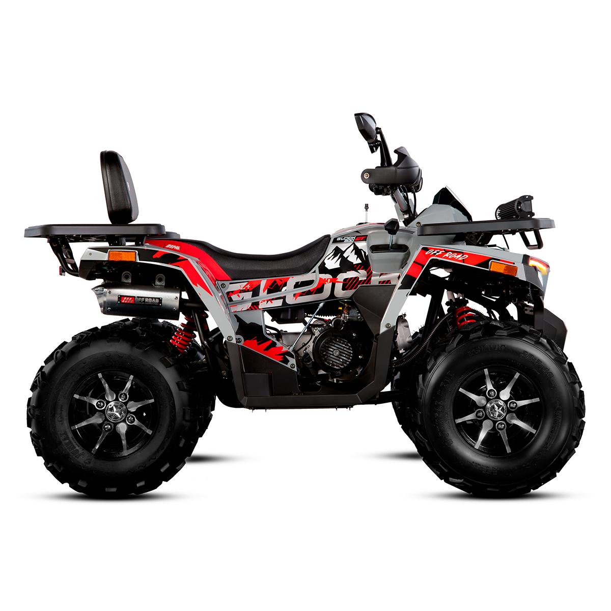 CUATRIMOTO MB GLOCK 200CC GT LINE ROJO 2027 image number null