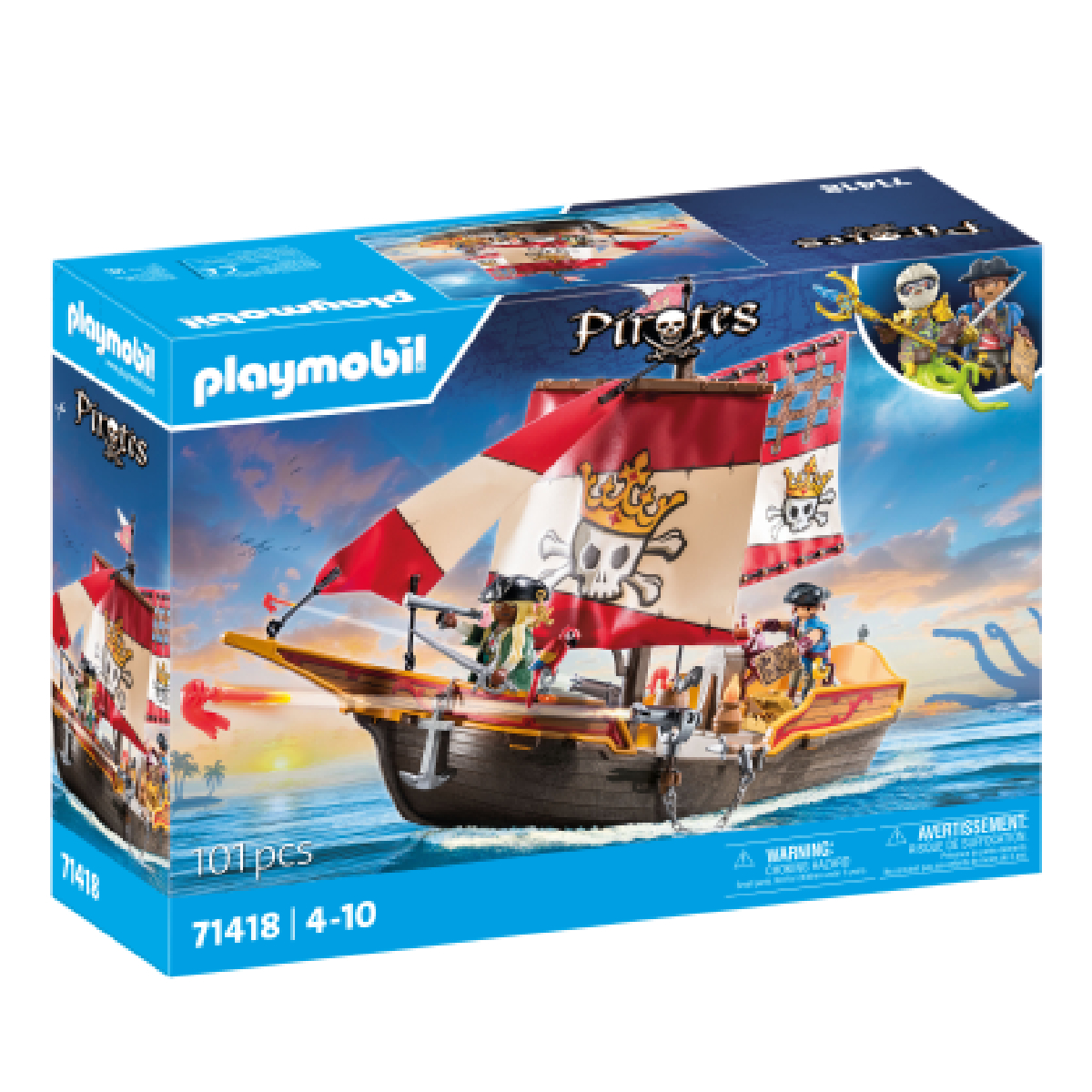 Barco Corsario de Pirate Queen PLAYMOBIL image number null