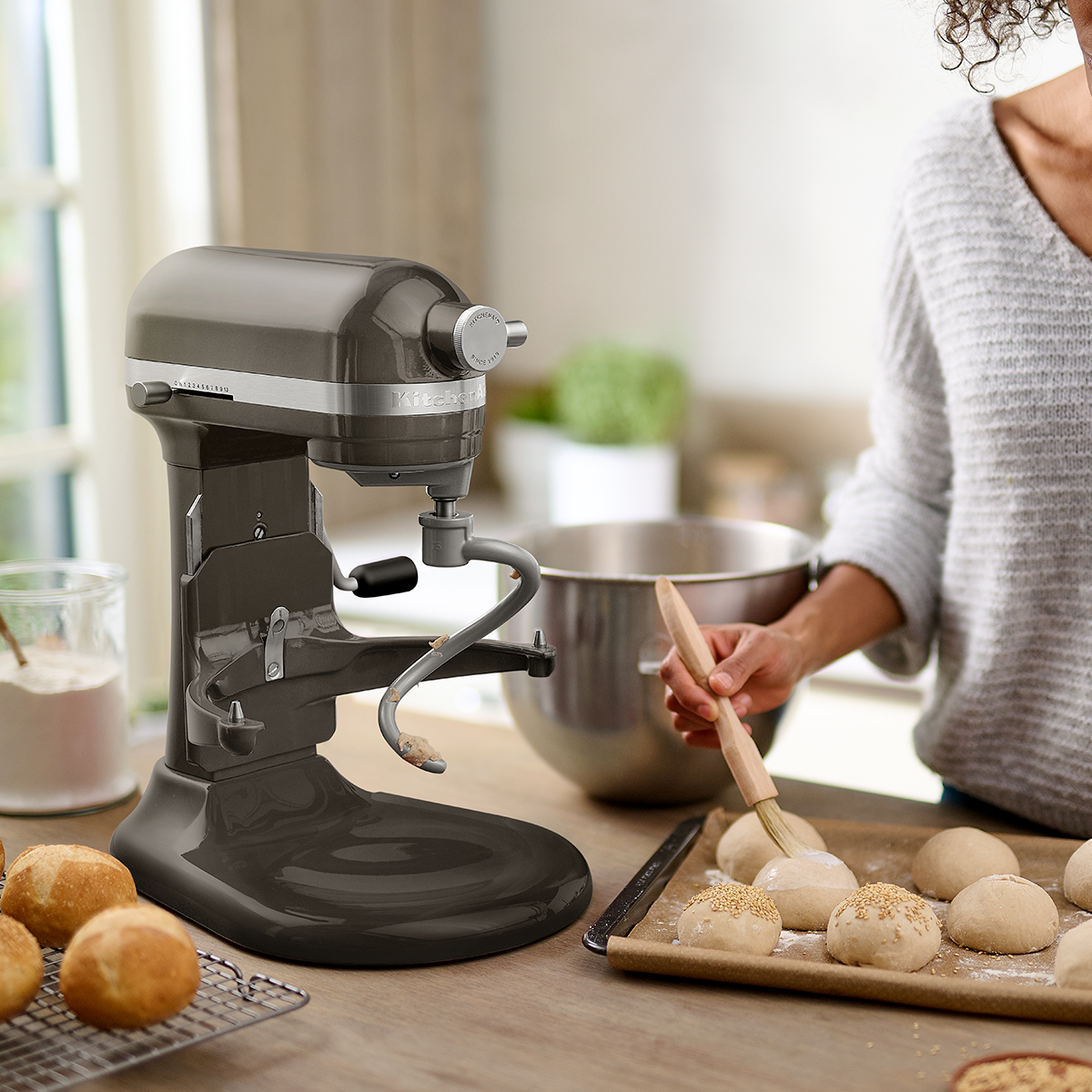 Batidora Bowl Lift 5.5q Plata Kitchenaid image number null