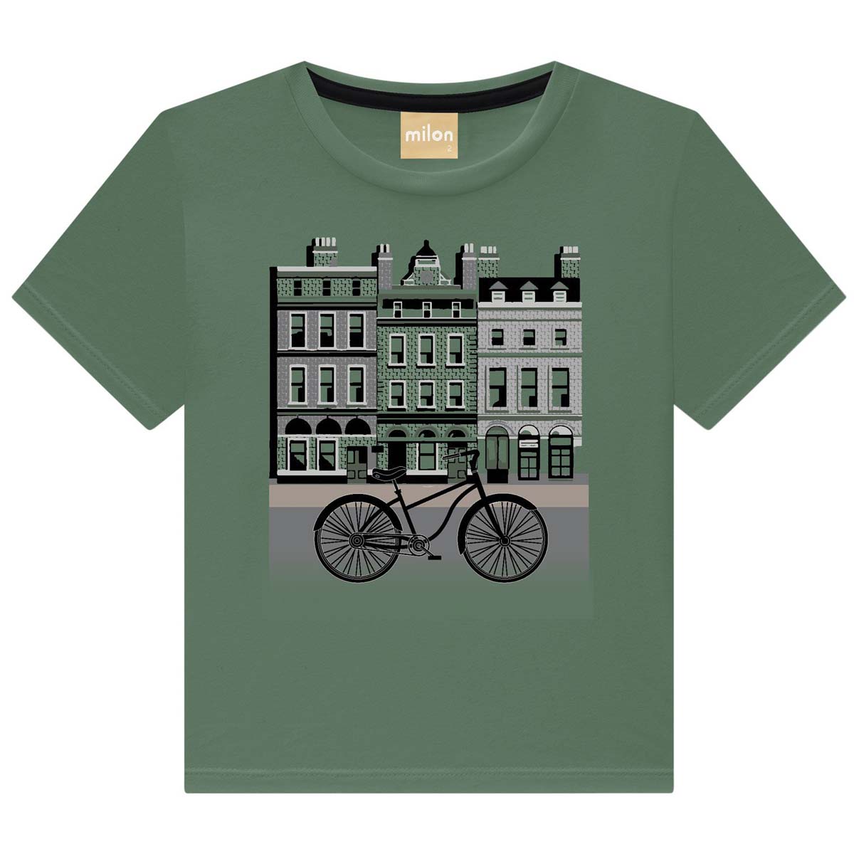 Playera Milon Manga Corta para Beb&eacute; Ni&ntilde;o image number null