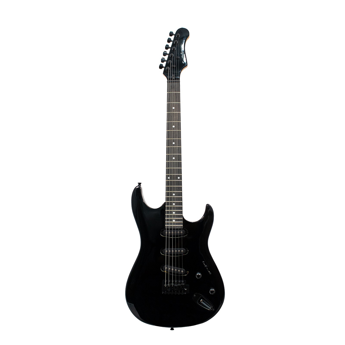 Paquete de Guitarra El&eacute;ctrica Smithfire Smi-211 Pack Negro image number null