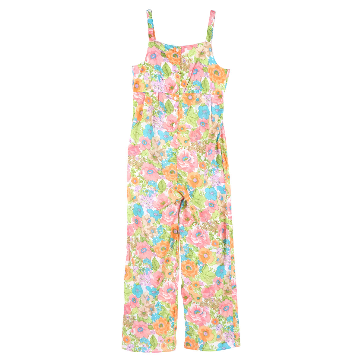 Jumpsuit Floral Algod&oacute;n Casual Fresco Jeanious Ni&ntilde;a image number null