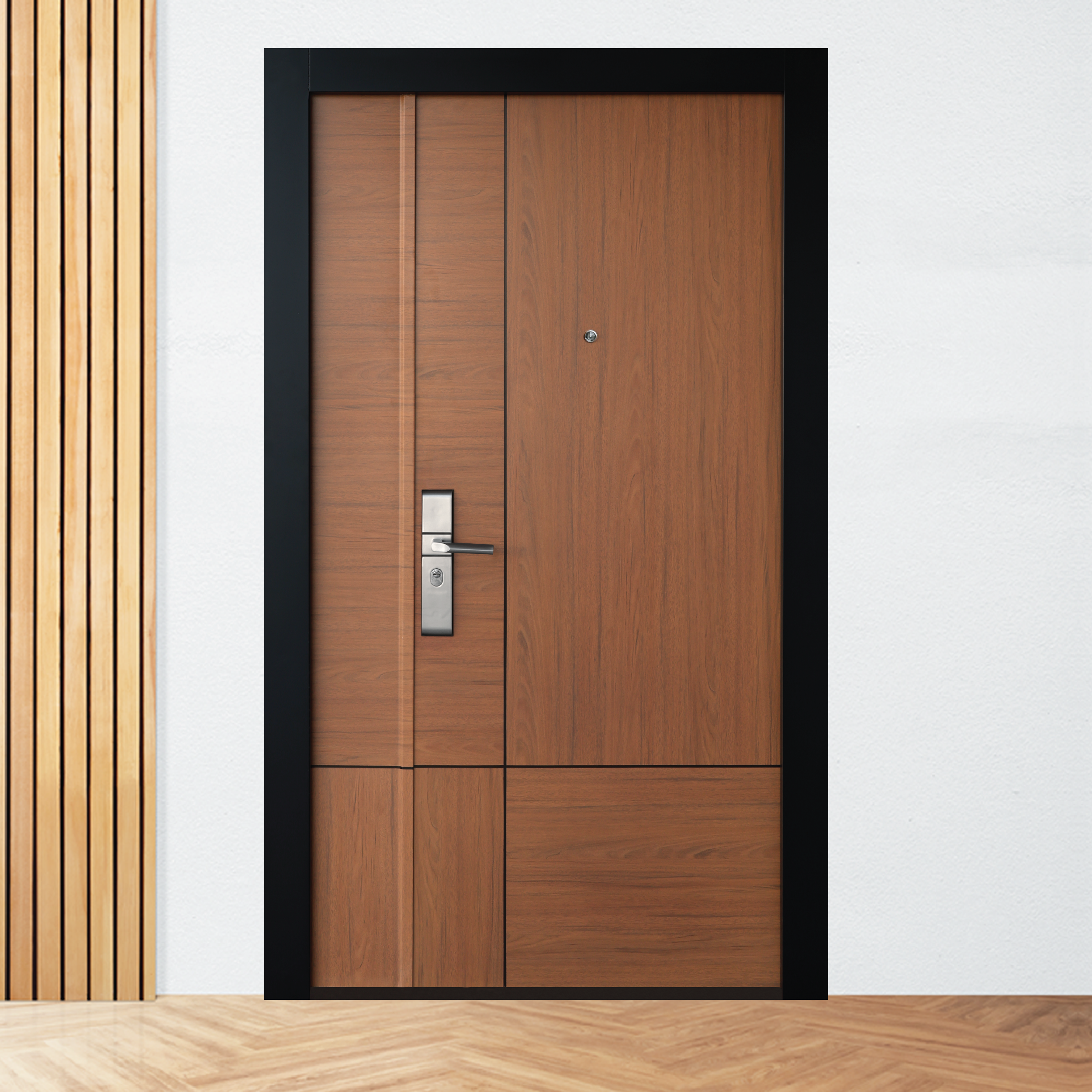 Puerta De Seguridad Xe Habana Fijo Apertura Derecha 120 x 215 cm Wenge image number null