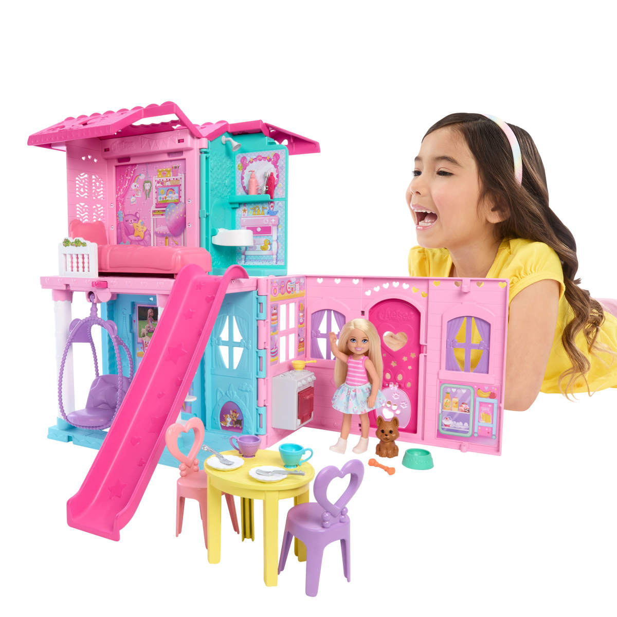 Casa de Mu&ntilde;ecas Barbie Transformable De Chelsea image number null
