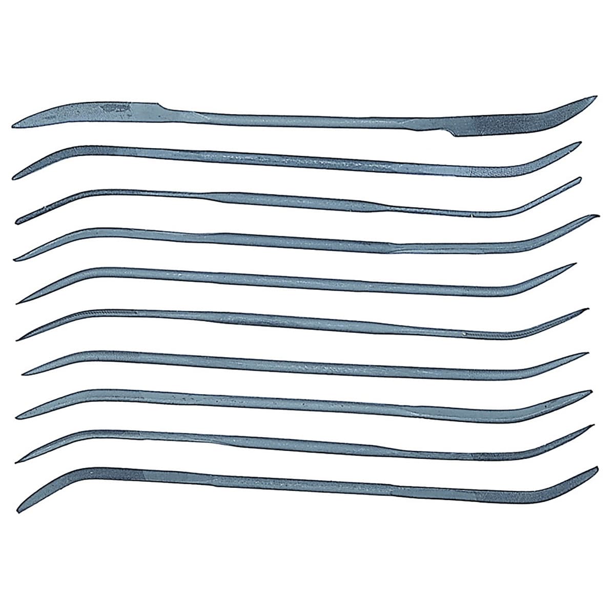 Set Limas Curveadas Riffler 10pz Tactix image number null