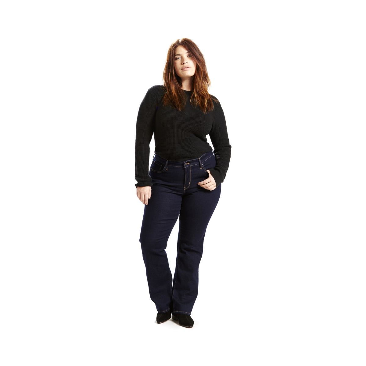 Jeans Bota Levis Plus Para Mujer Curvy image number null