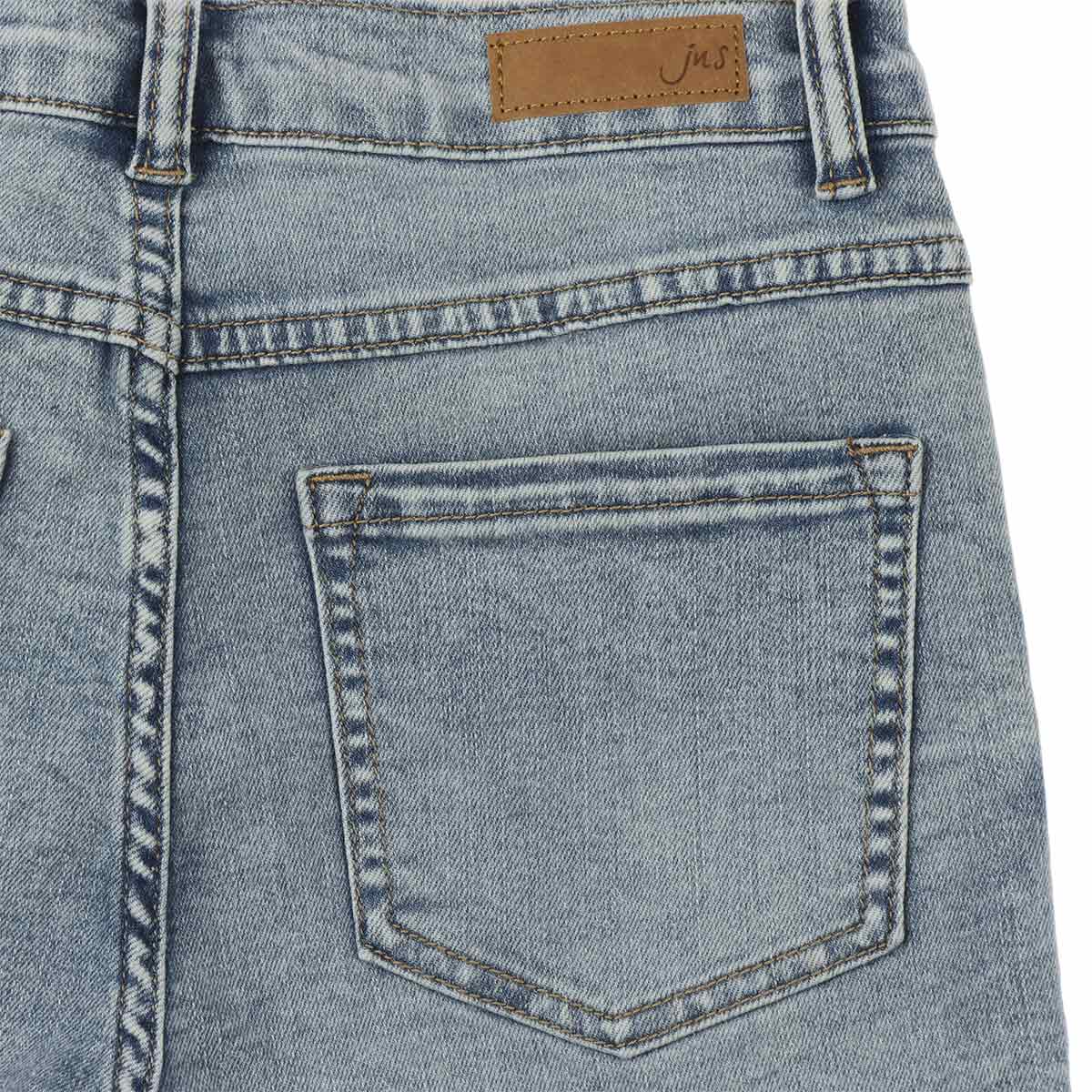 Short Mezclilla Denim Casual C&oacute;modo Jeanious para Ni&ntilde;a image number null