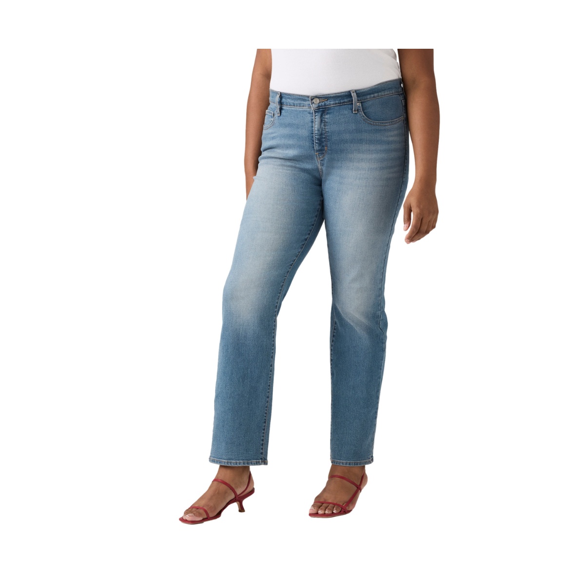 Jeans 314 Shaping Straight Levis para Mujer Curvy image number null