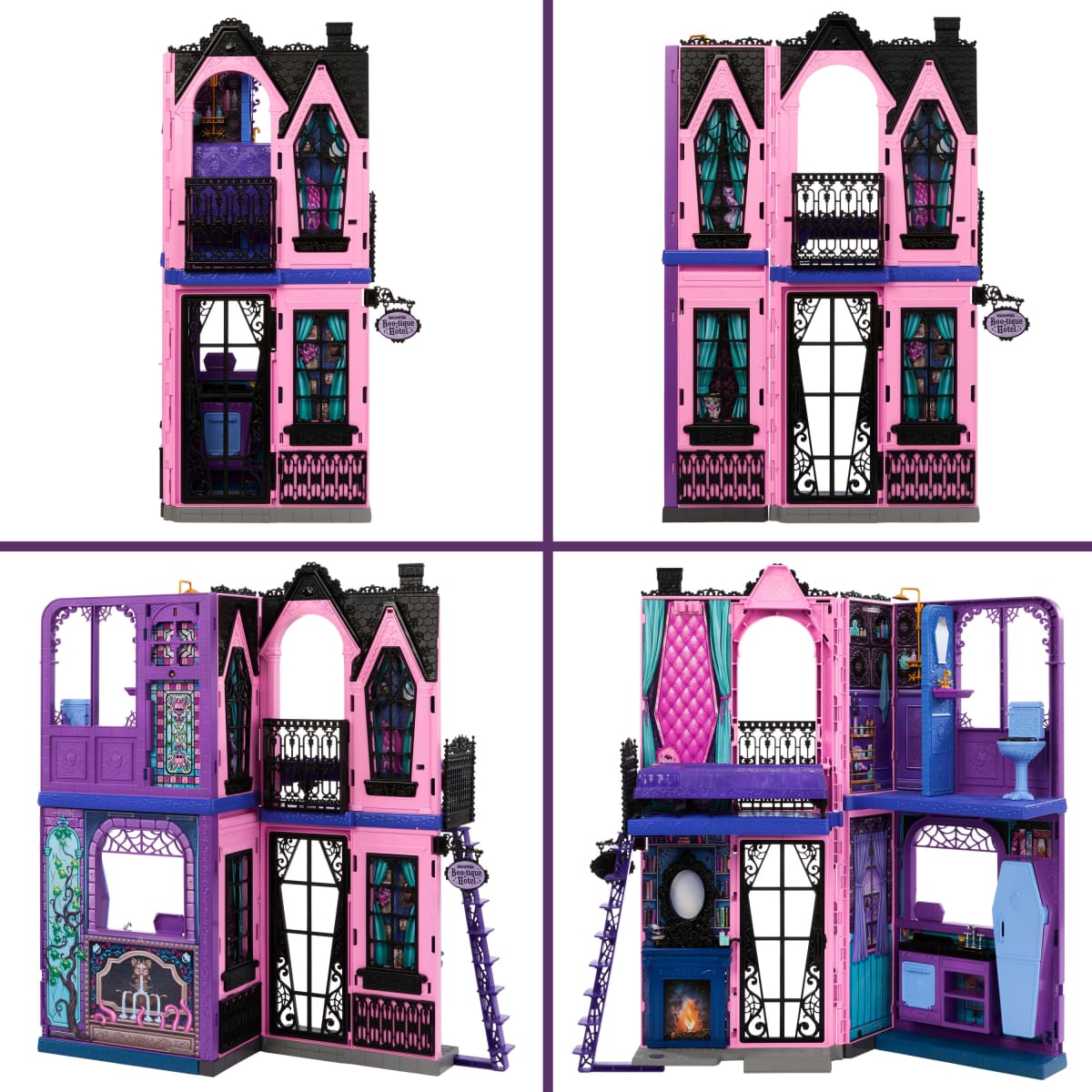 Monster High Casa De Mu Ecas Hotel Boo Tique Mattel image number null