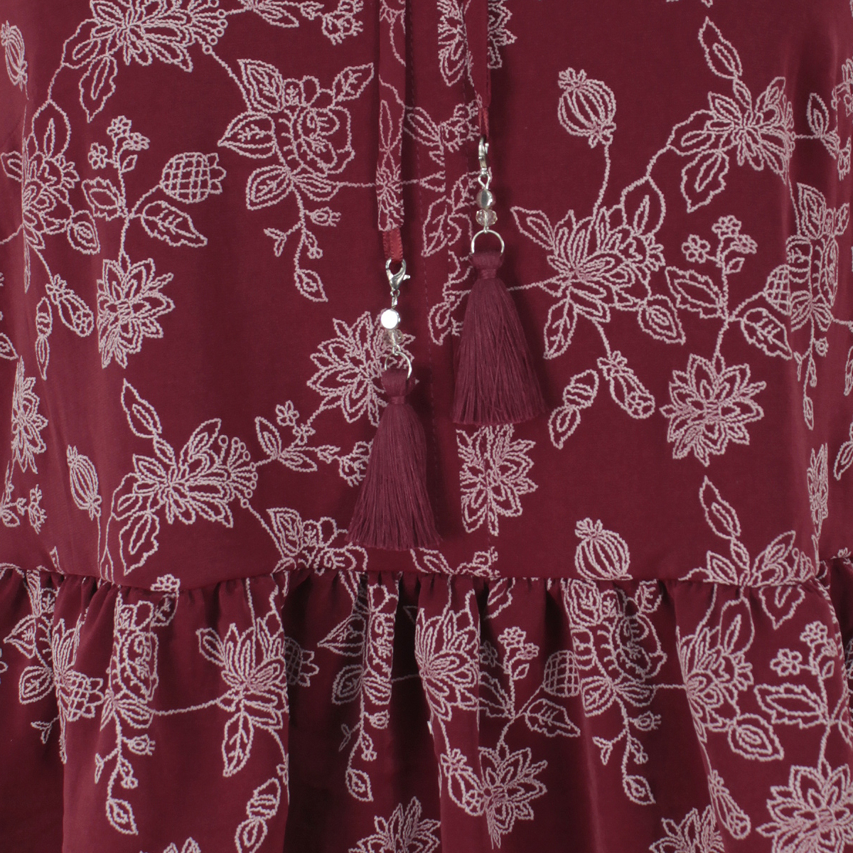 Blusa estampado mini floral para Mujer Petite JUST BY BASEL image number null
