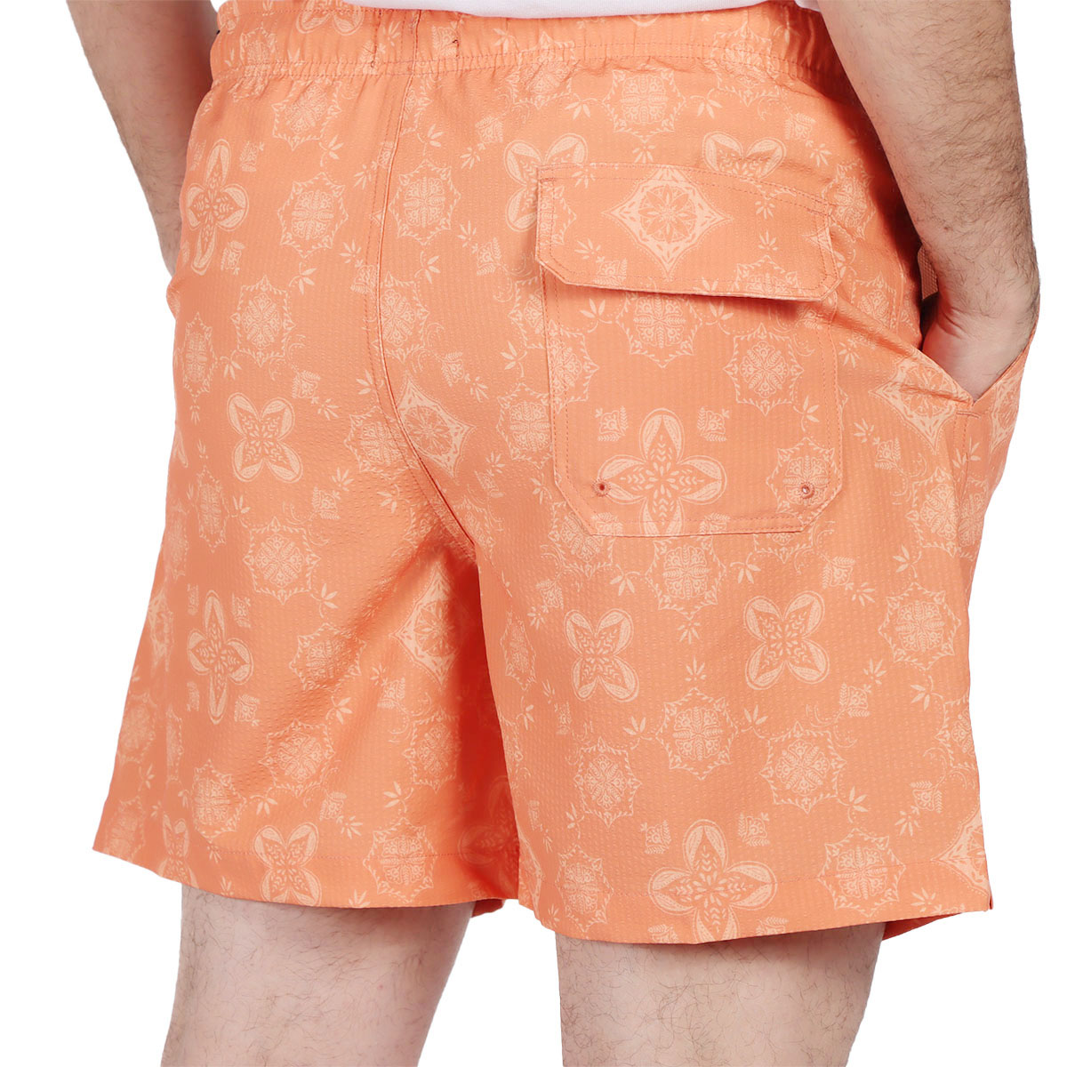 Traje de Ba&ntilde;o Estampado Shorts Playa Jeanious Hombre image number null