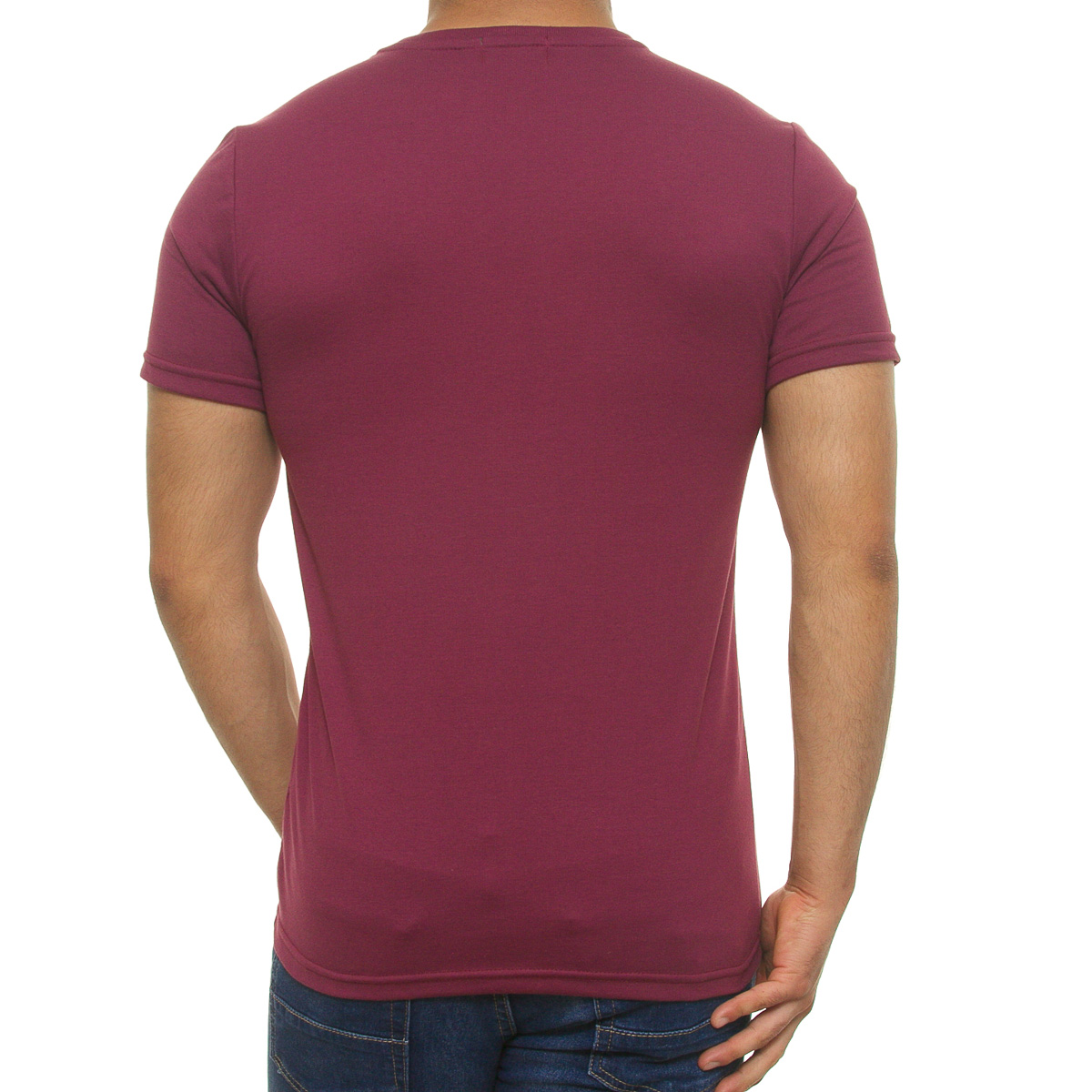 Playera cuello V manga corta para hombre POLO CLUB image number null