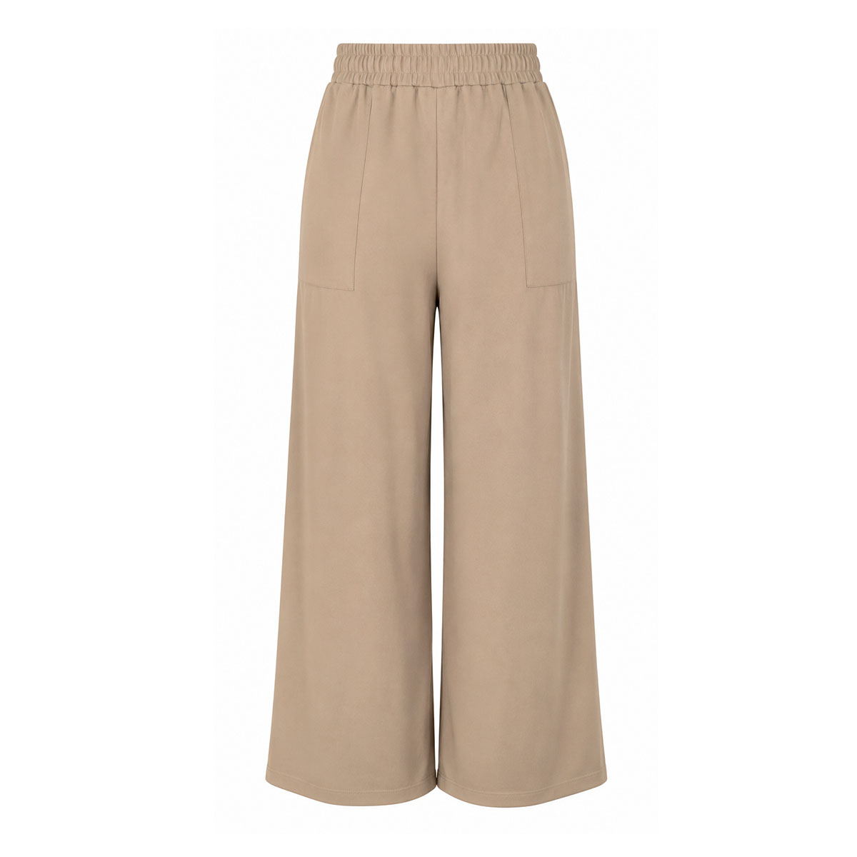 Pantal&oacute;n Pierna Ancha Bolsas De Parche Frontales Doma Fashion Para Mujer Curvy image number null