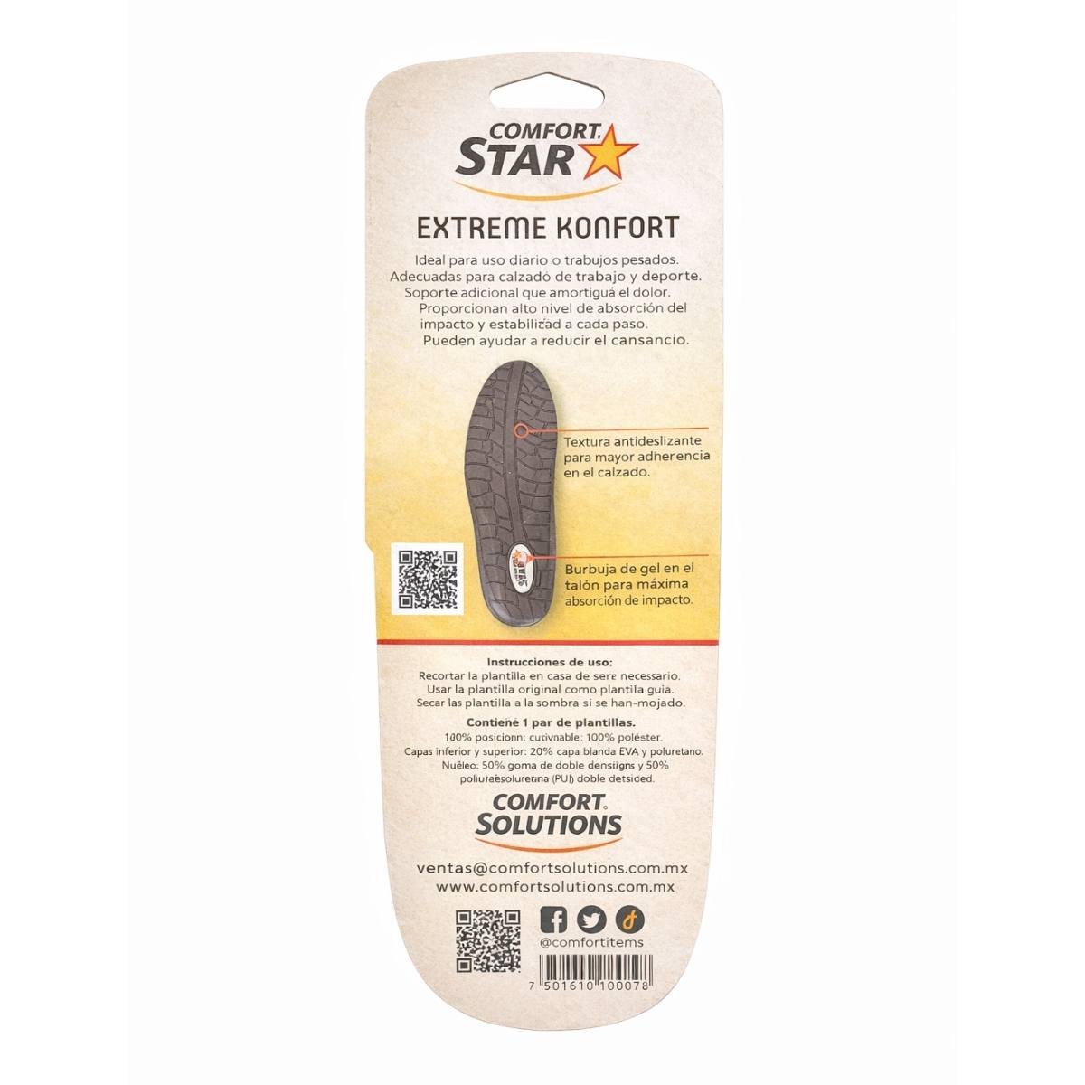 Plantilla Extreme Konfort Comfort Star image number null