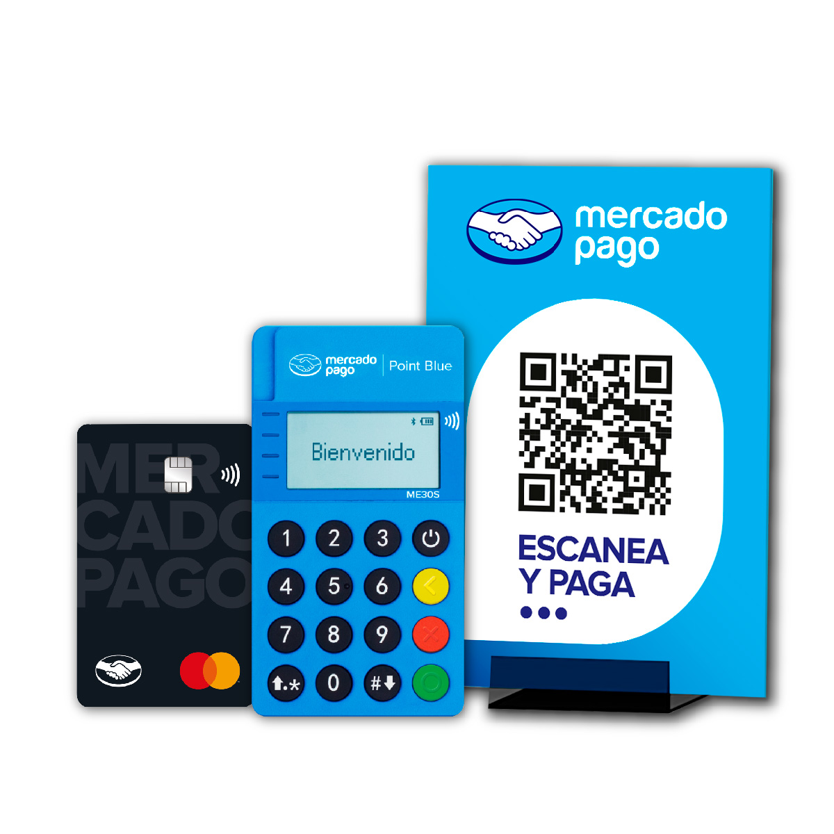 Kit lector de tarjetas blue Mercado Pago image number null