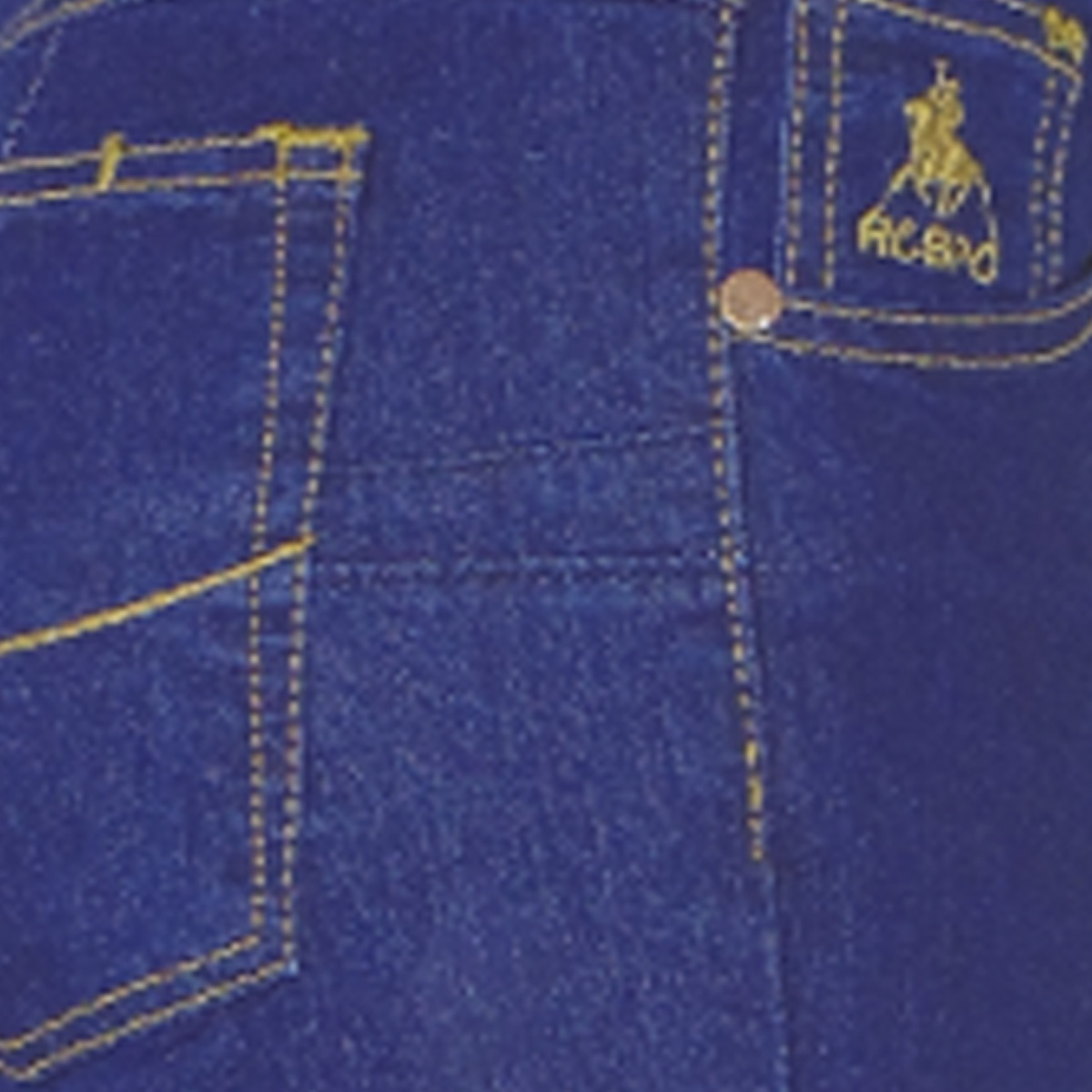 Jeans Pump Con Pretina Ancha Royal Polo Club Para Dama image number null