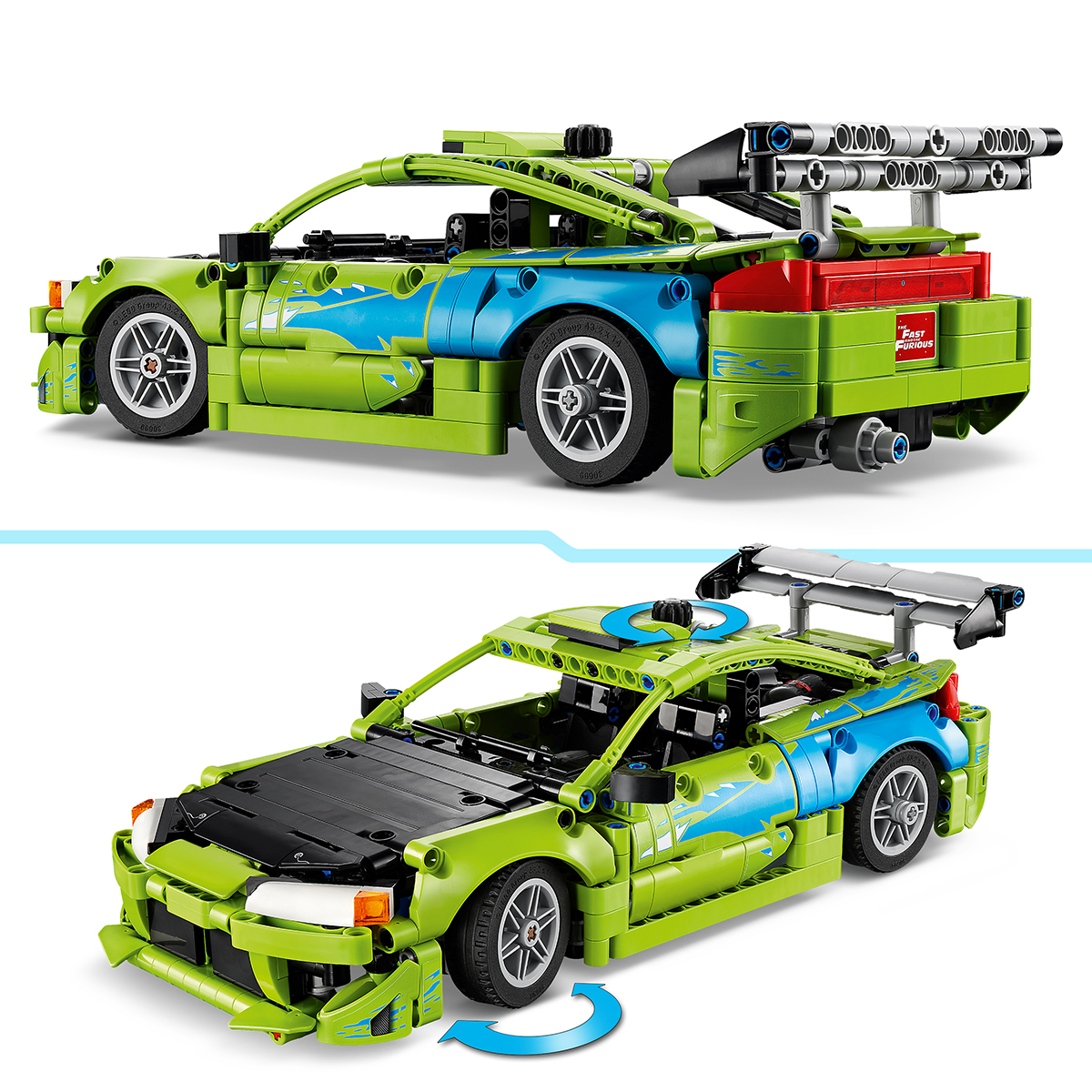Technic Auto Mitsubishi Eclipse Fast And Furious Lego image number null