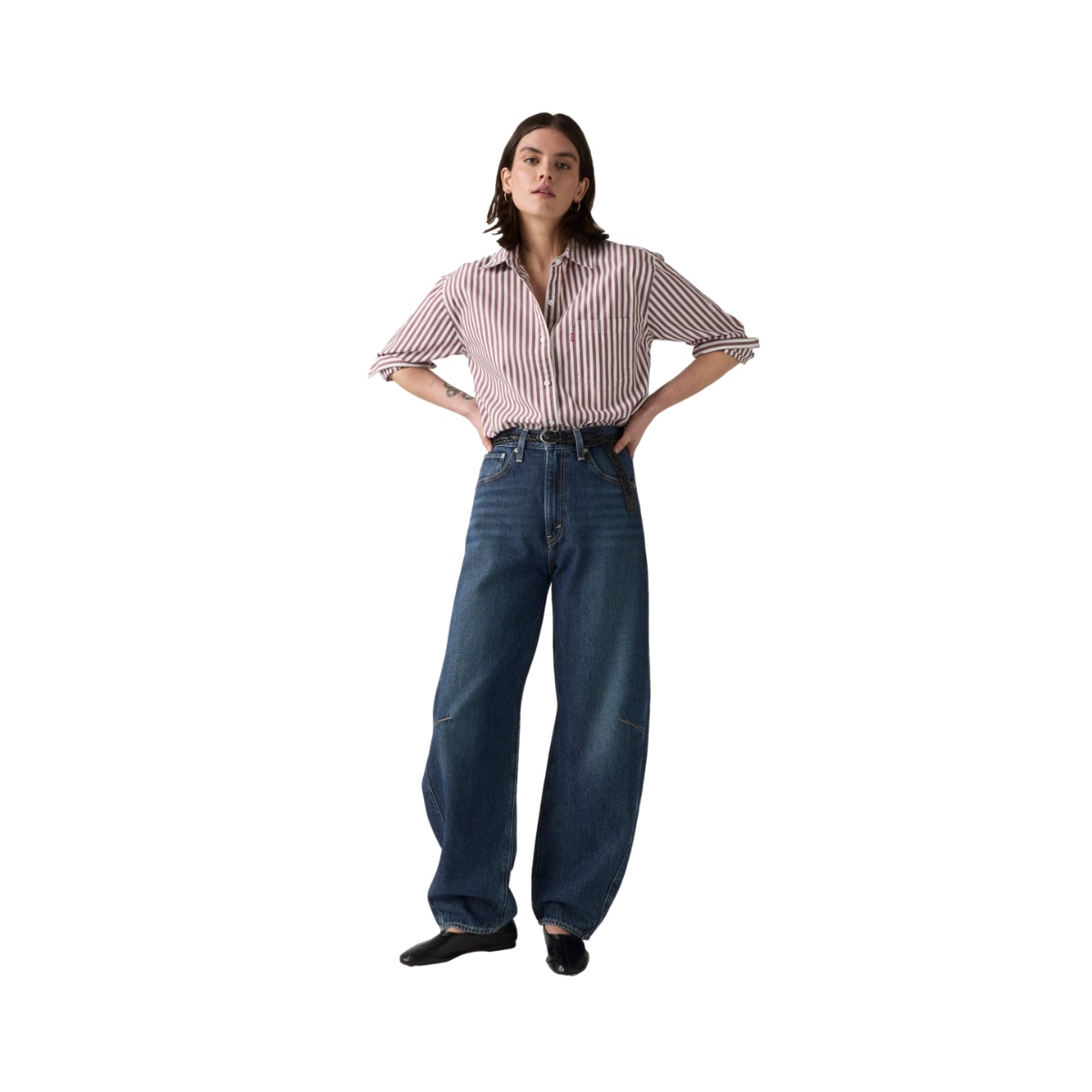 Levi&rsquo;s&reg; Jeans Cinch Barrel para Mujer Junior image number null