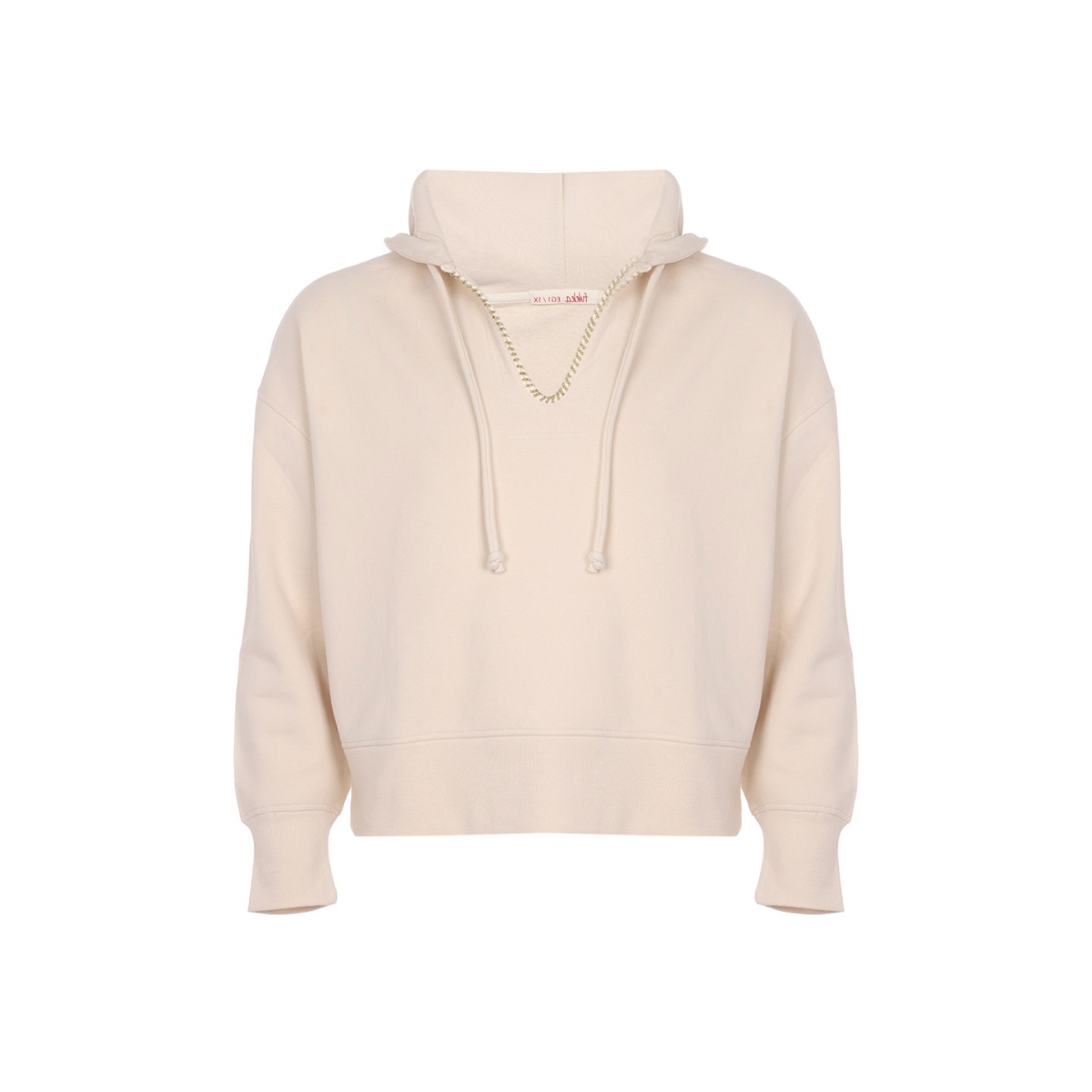 Sudadera Capucha Con Cuentas Fukka Para Mujer Curvy image number null