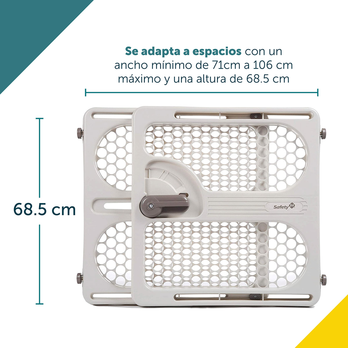 Puerta de Seguridad Safety 1st Easy Fit image number null