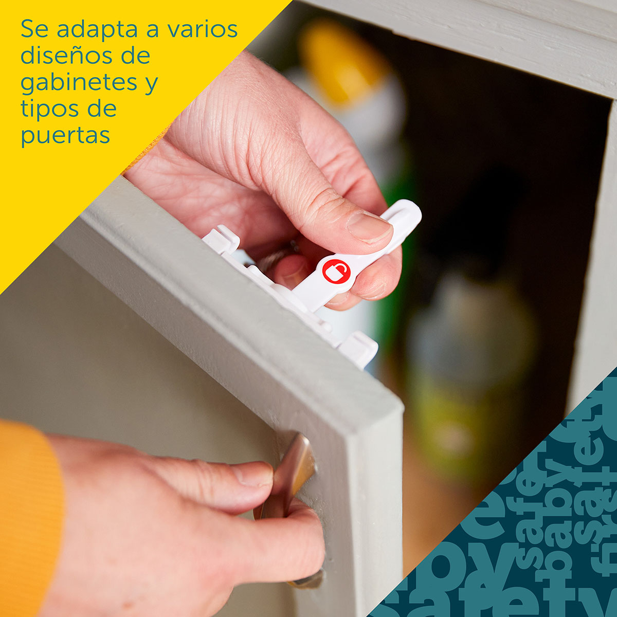 Set 4 Pack Accesorios de Seguridad Seguro Adhesivo Safety 1st image number null